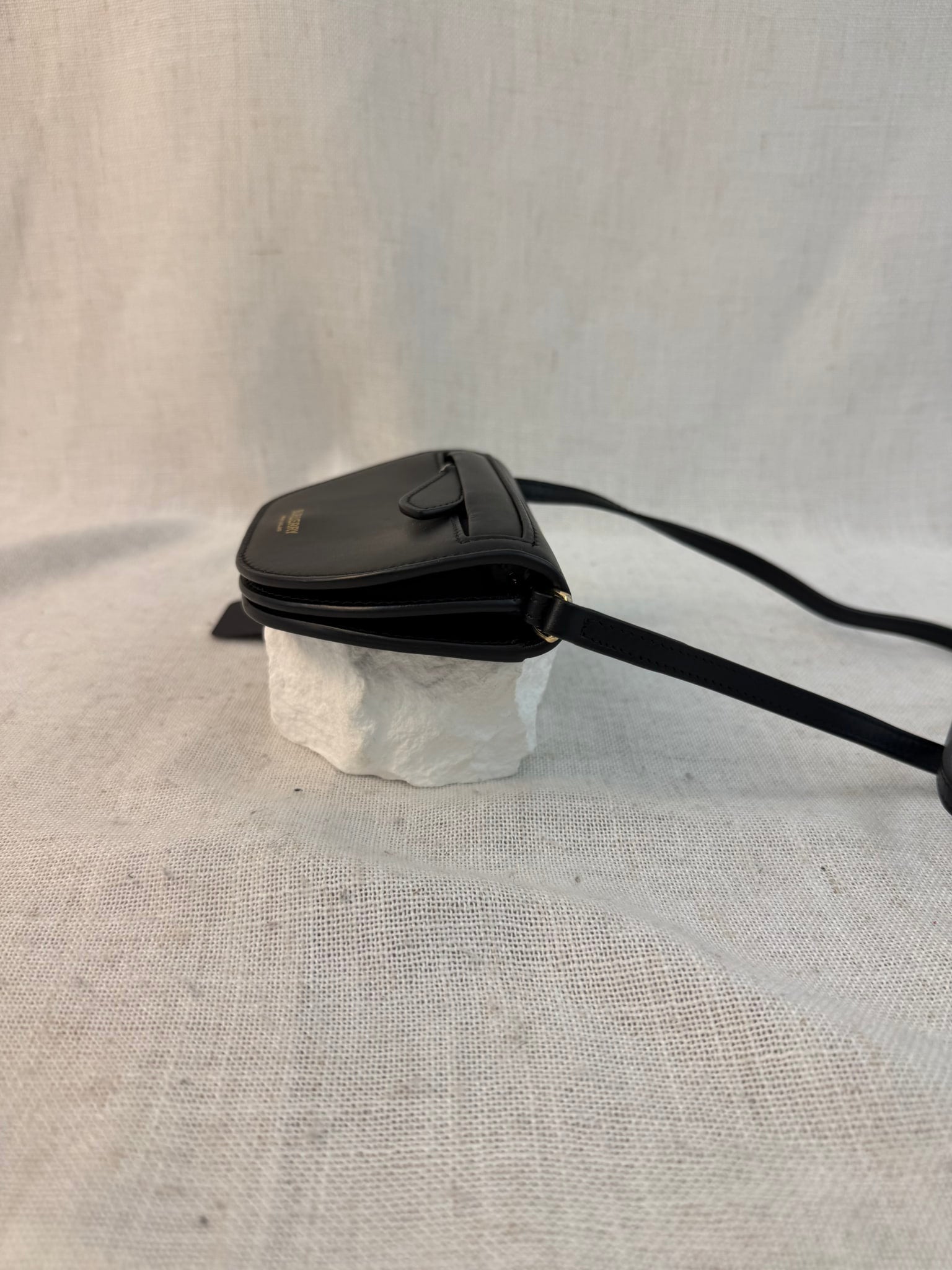 Burberry Black Leather Olympia Mini Bag