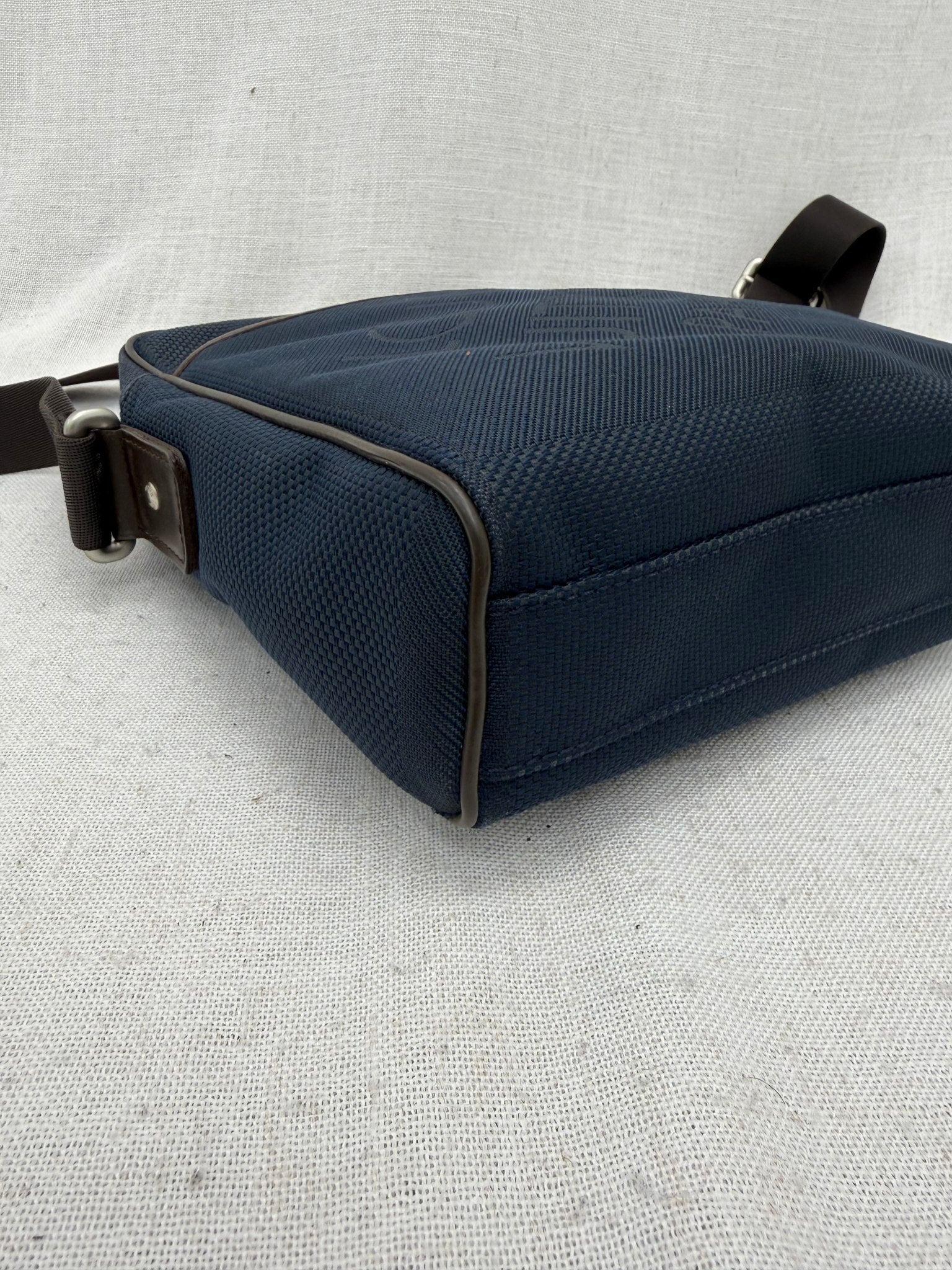 Louis Vuitton Navy Damier Geant Citadin Messenger Bag