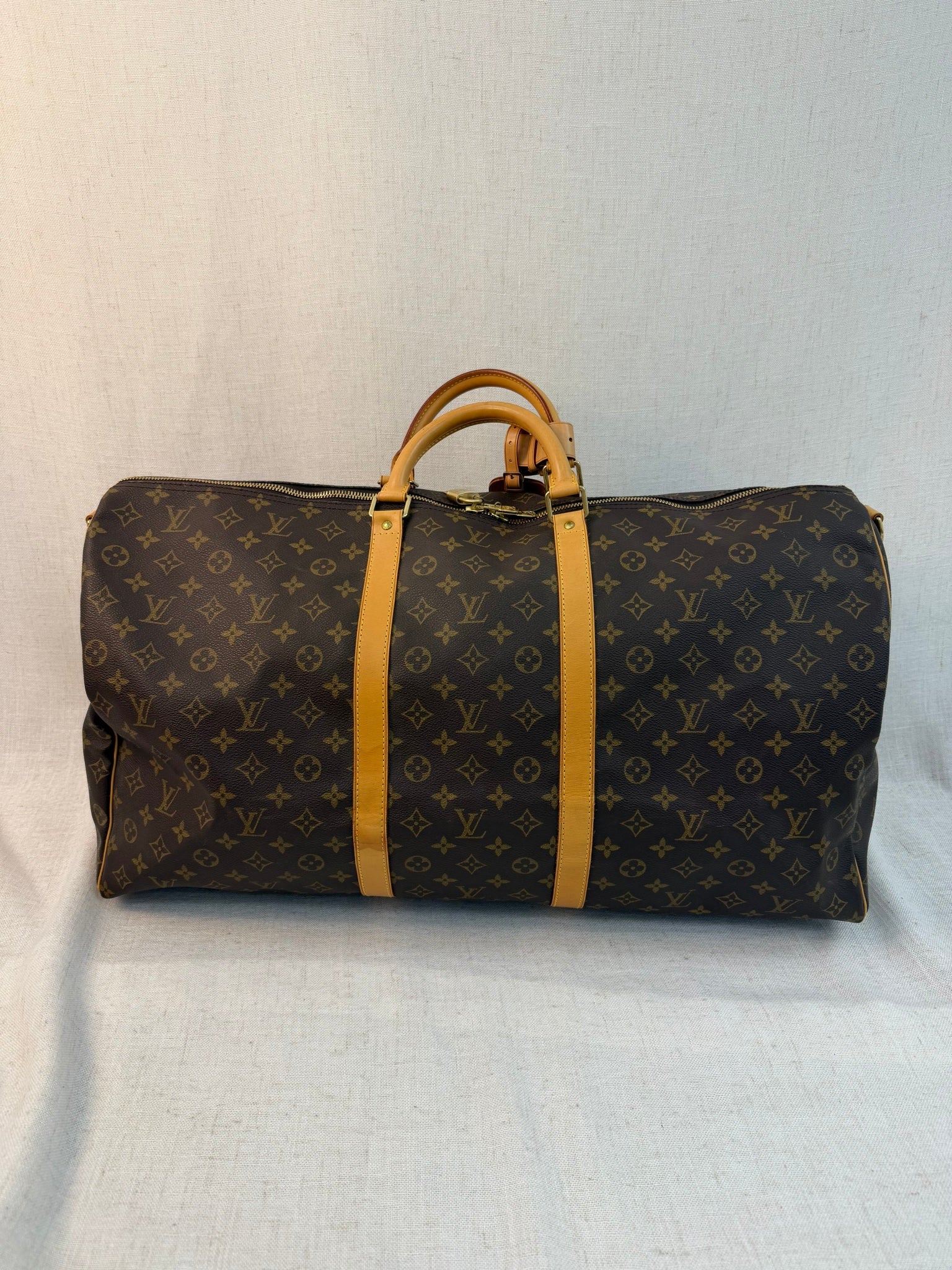 Louis Vuitton Monogram Keepall 60 Bandouliere Bag