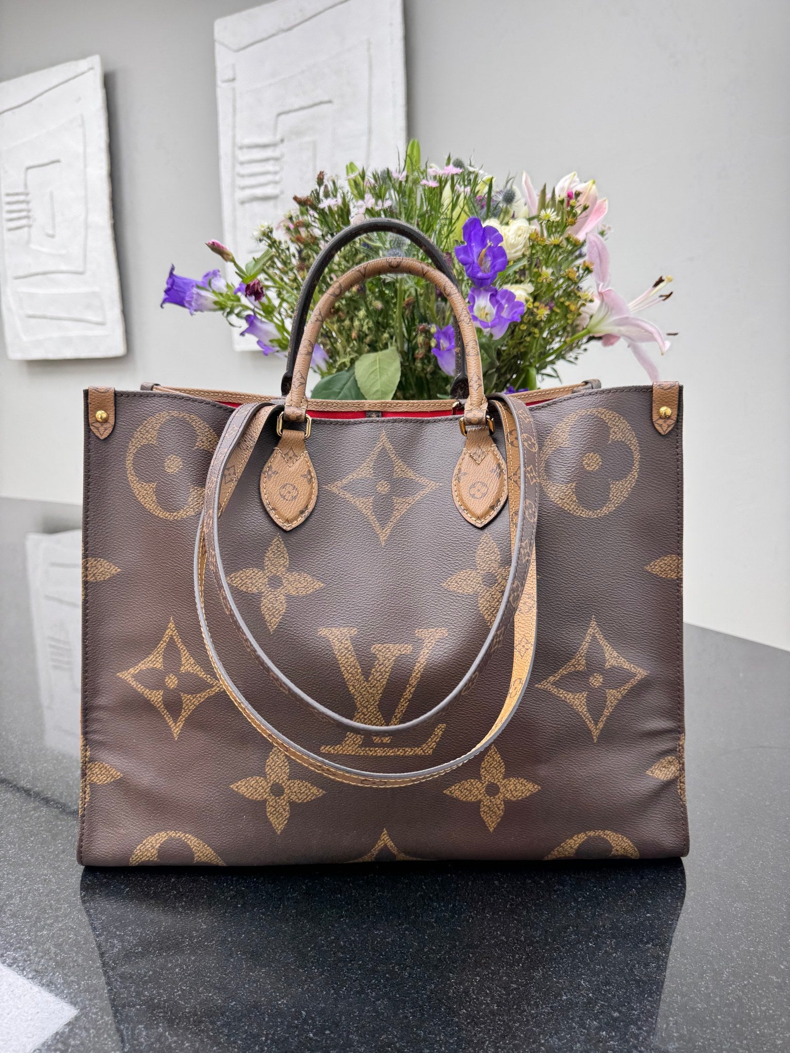 Louis Vuitton Reverse Monogram On The Go GM