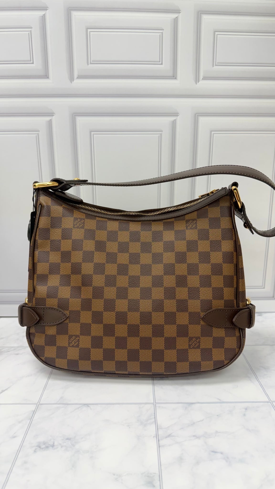 LIKE NEW - Louis Vuitton Damier Ebene Highbury Shoulder Bag