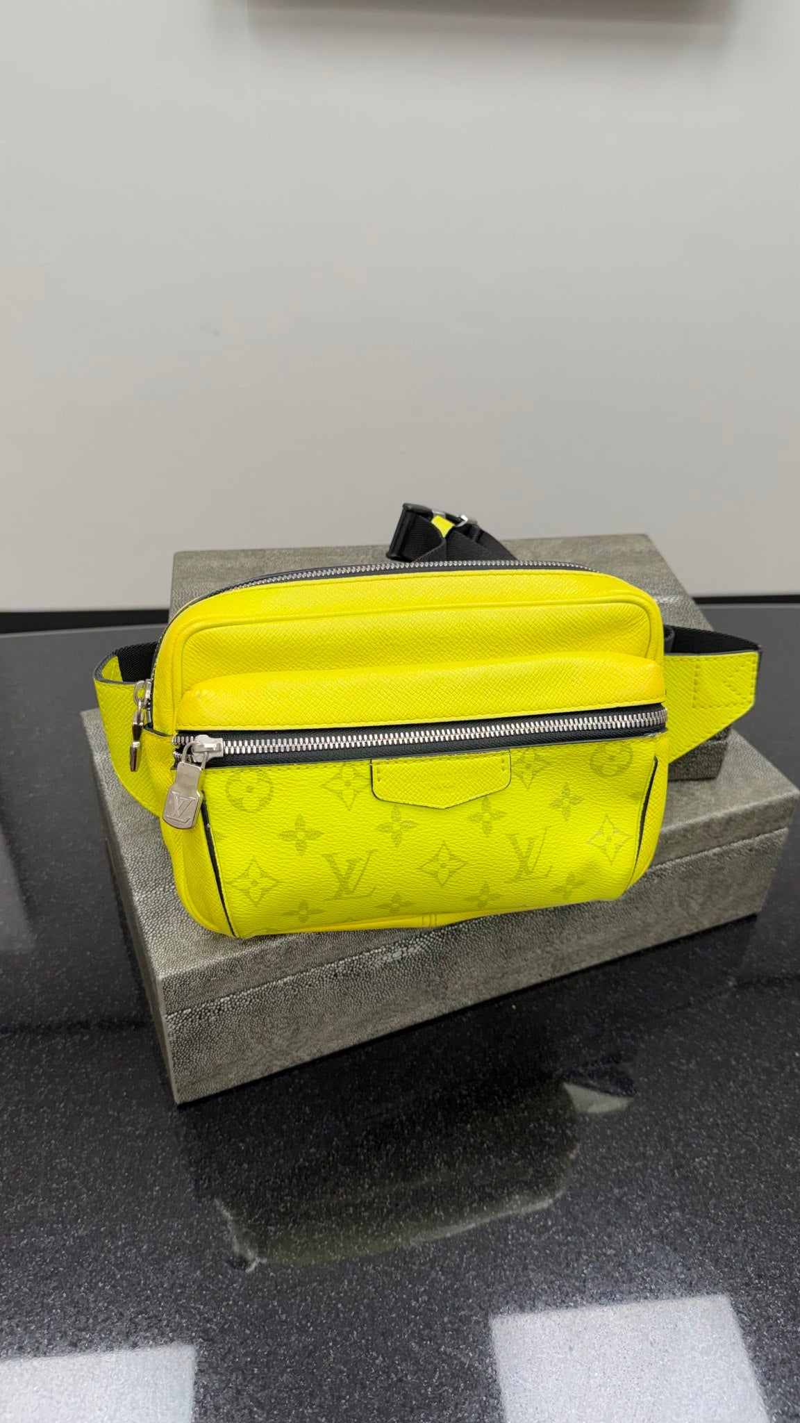 Louis Vuitton Yellow Taigarama Outdoor Bumbag