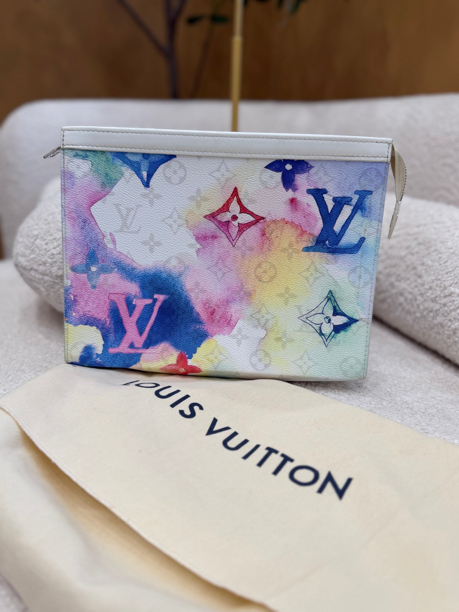 Louis Vuitton Monogram Watercolor Voyage Pochette