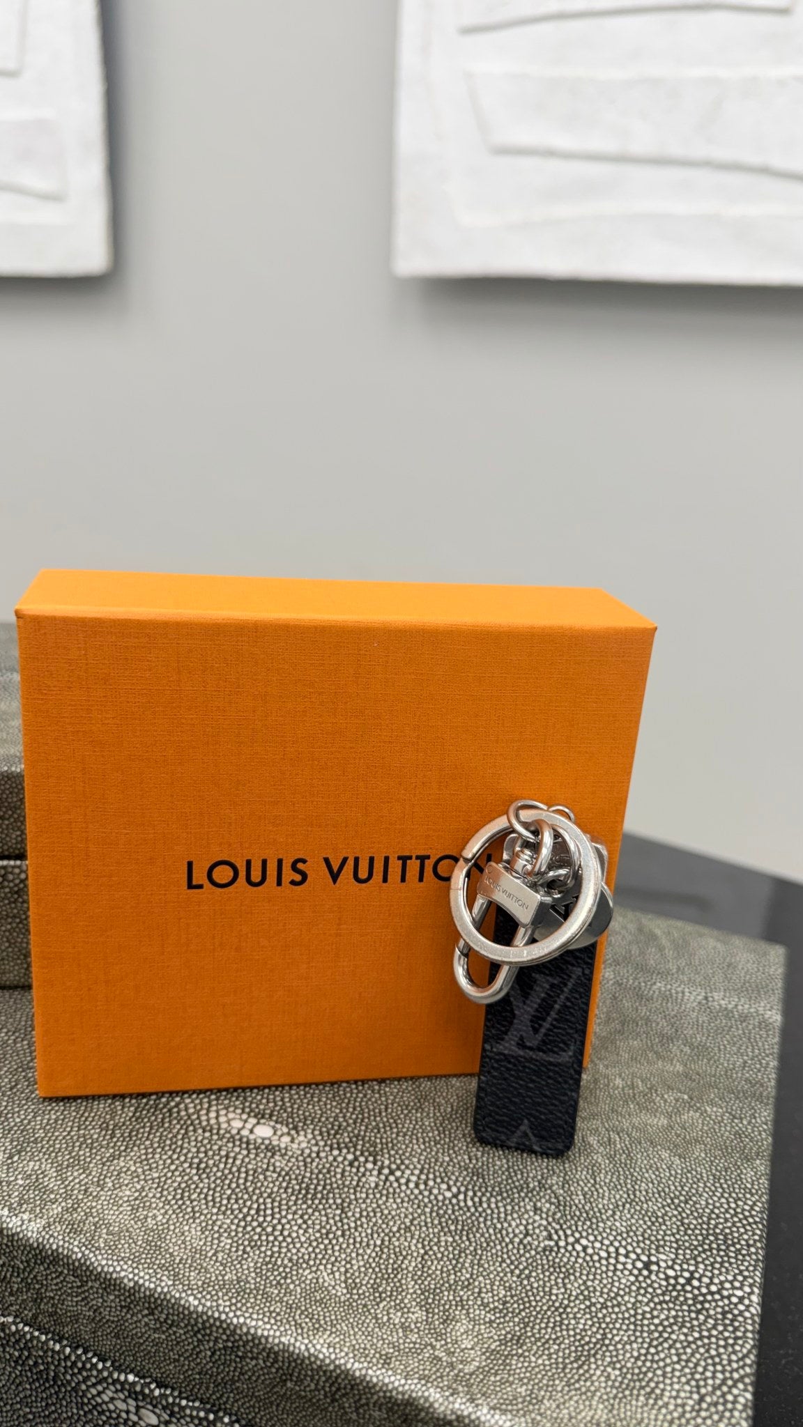 Louis Vuitton Monogram Eclipse Neo Louis Vuitton Club Bag Charm
