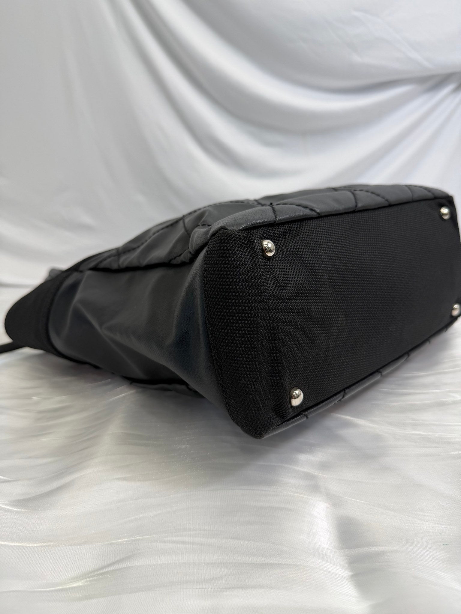 Chanel Black Quilted Paris Biarritz Tote Bag PM