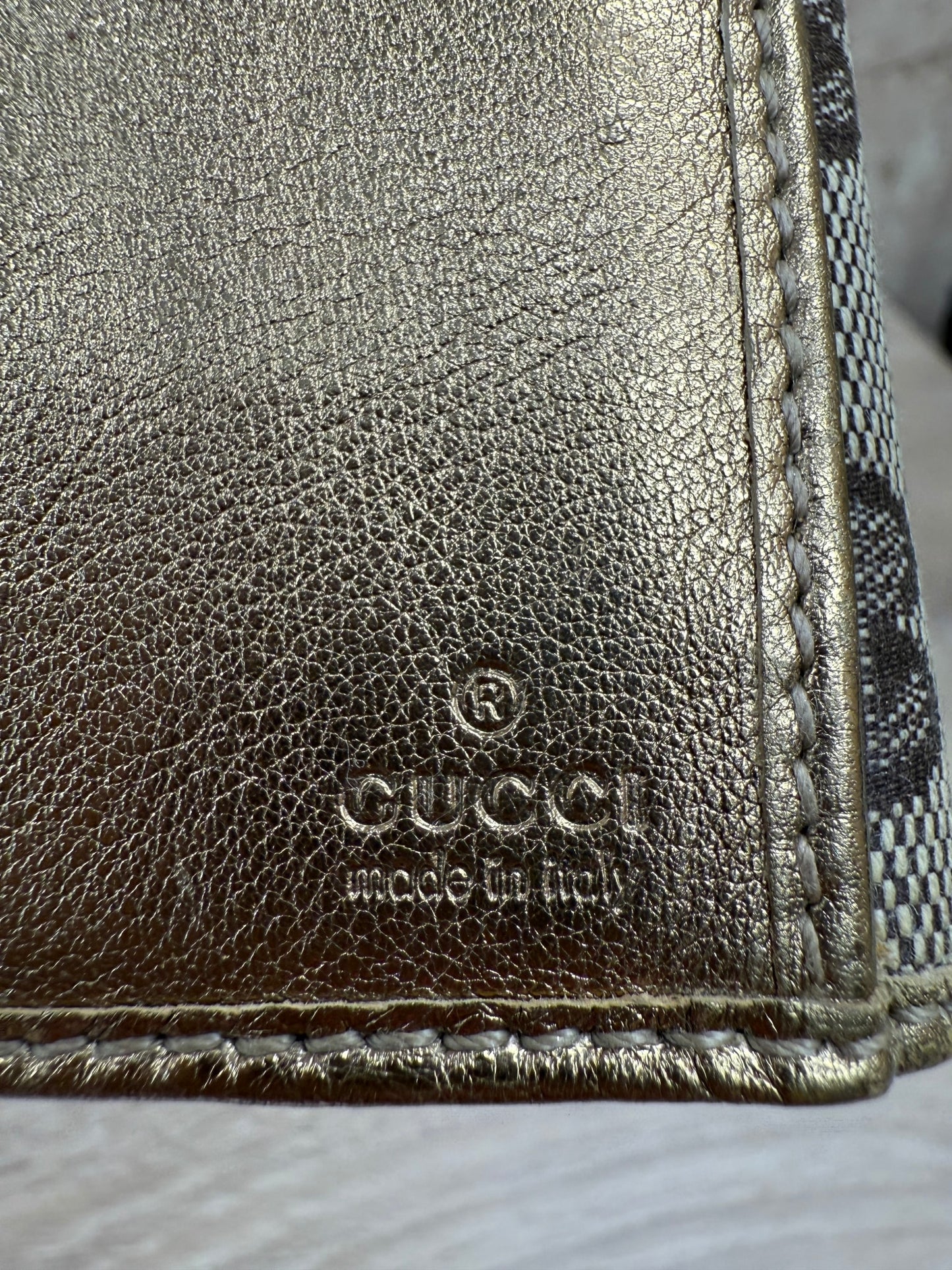 Gucci Canvas Long Wallet