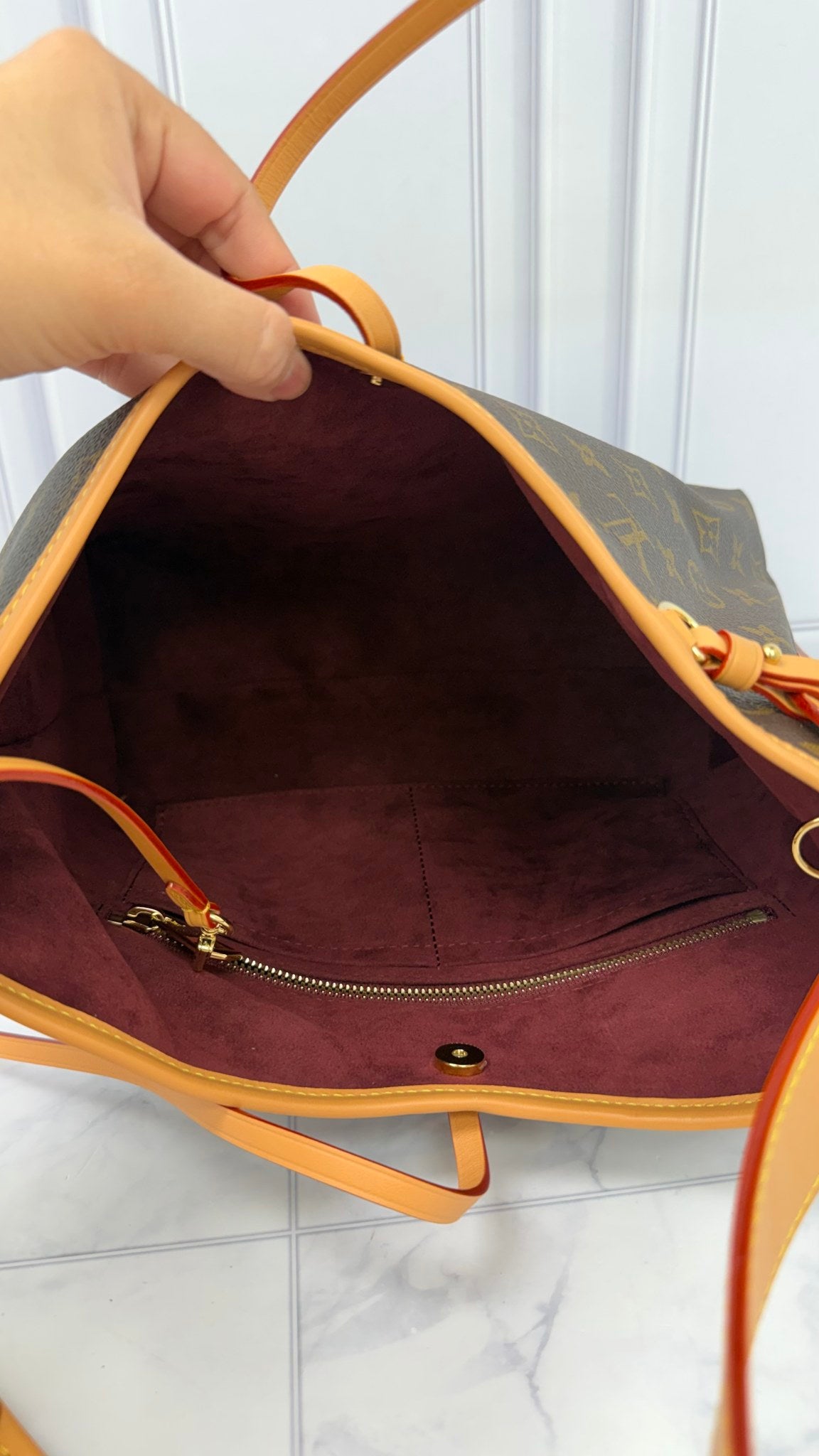 BRAND NEW - Louis Vuitton Monogram Carry All PM Shoulder Bag