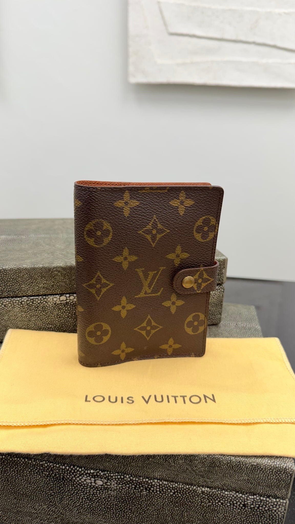 Louis Vuitton Monogram Passport Agenda Cover PM