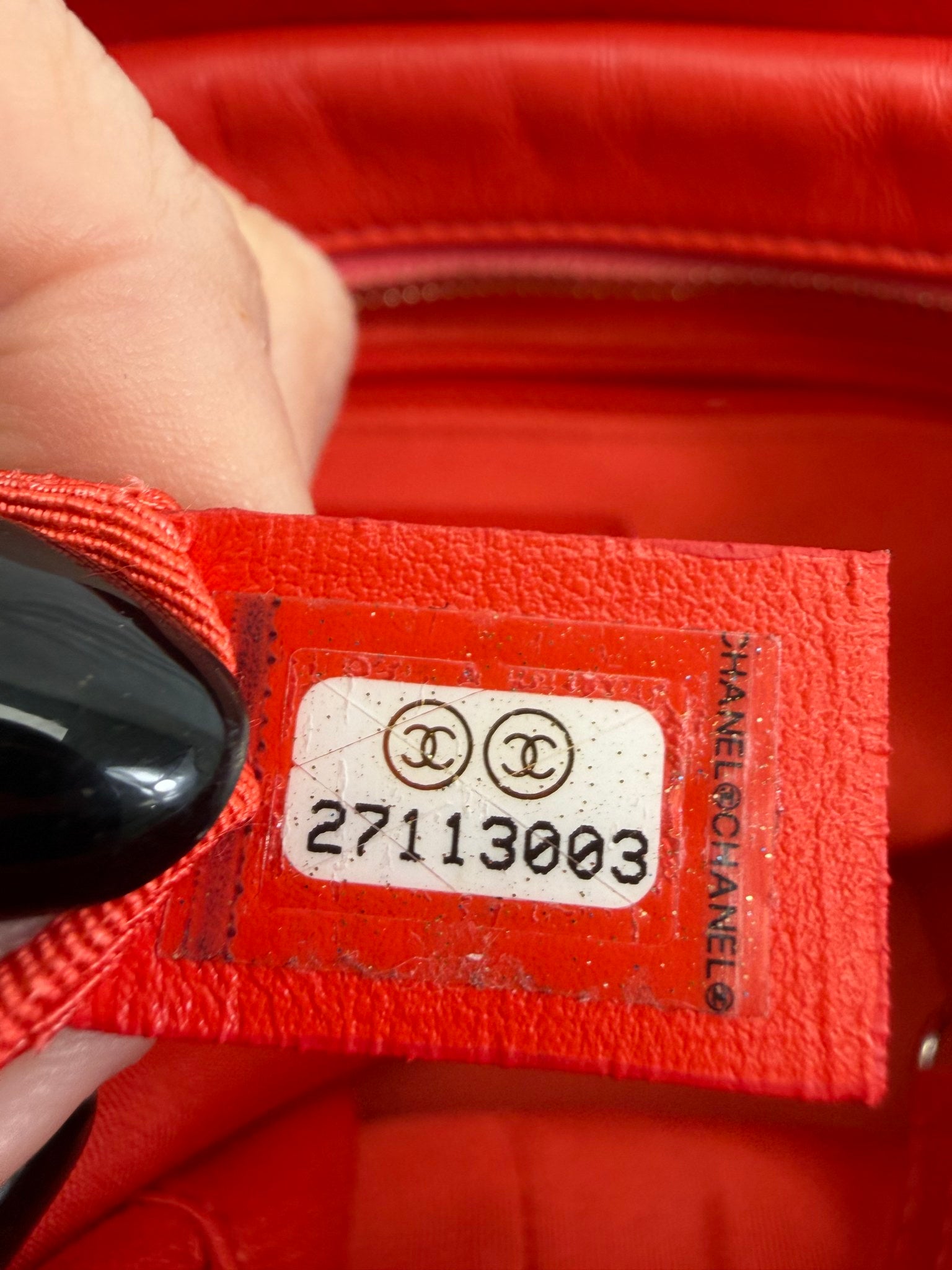 Chanel Orange Quilted Calfskin Gabrielle Medium Crossbody Bag