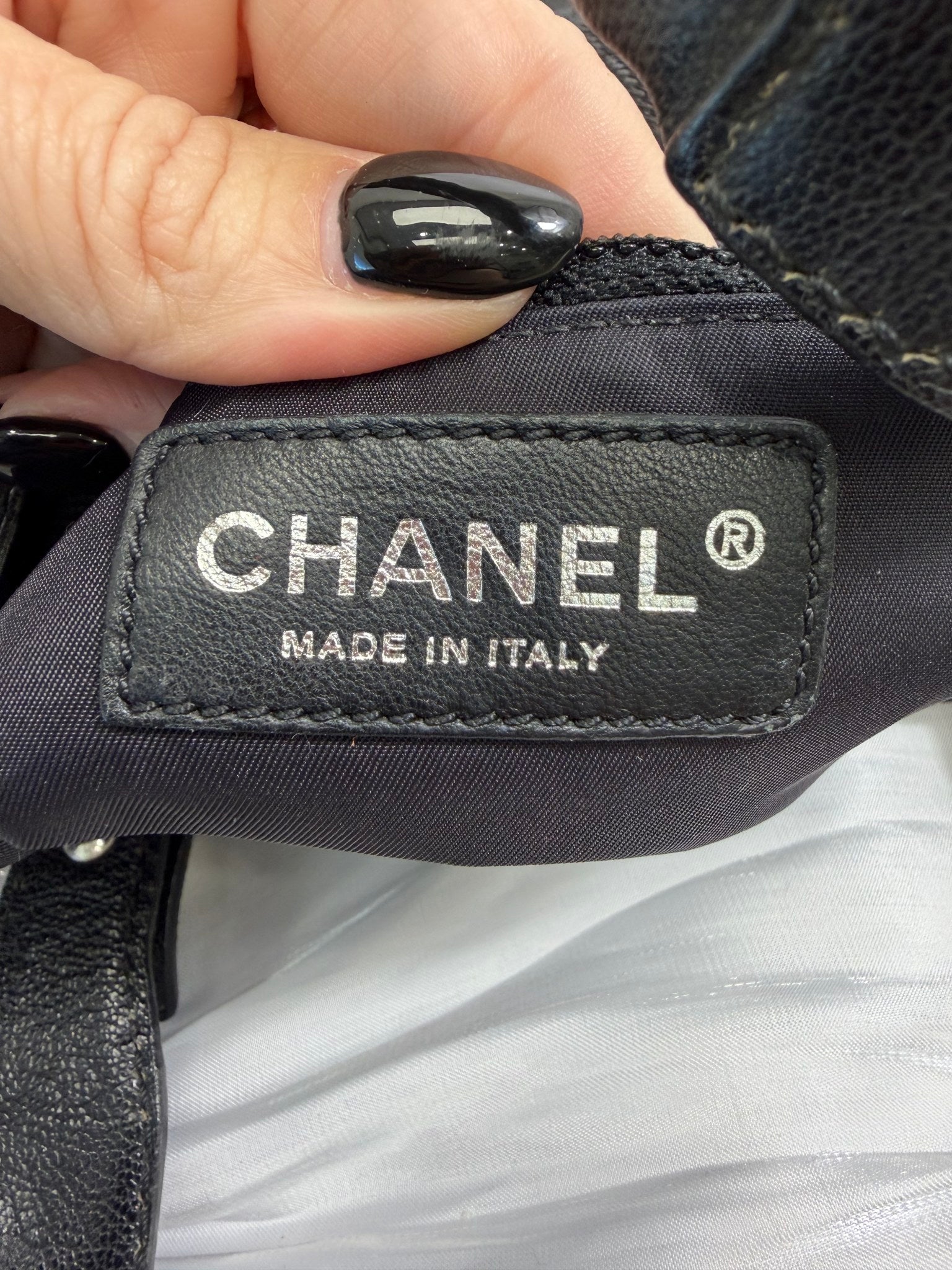 Chanel Black Quilted Paris Biarritz Tote Bag PM