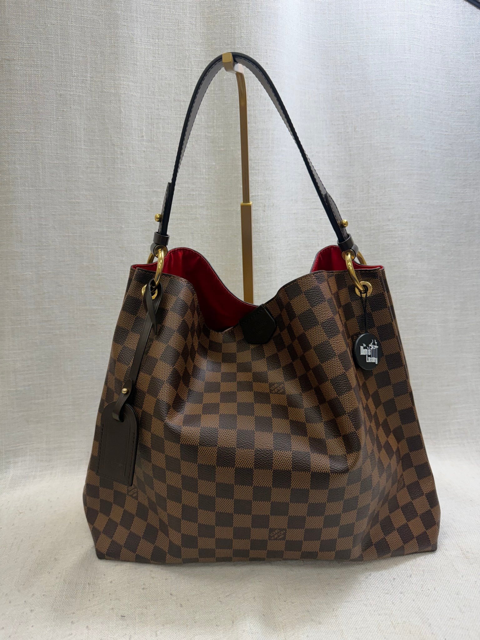 Louis Vuitton Damier Ebene Graceful MM Handbag