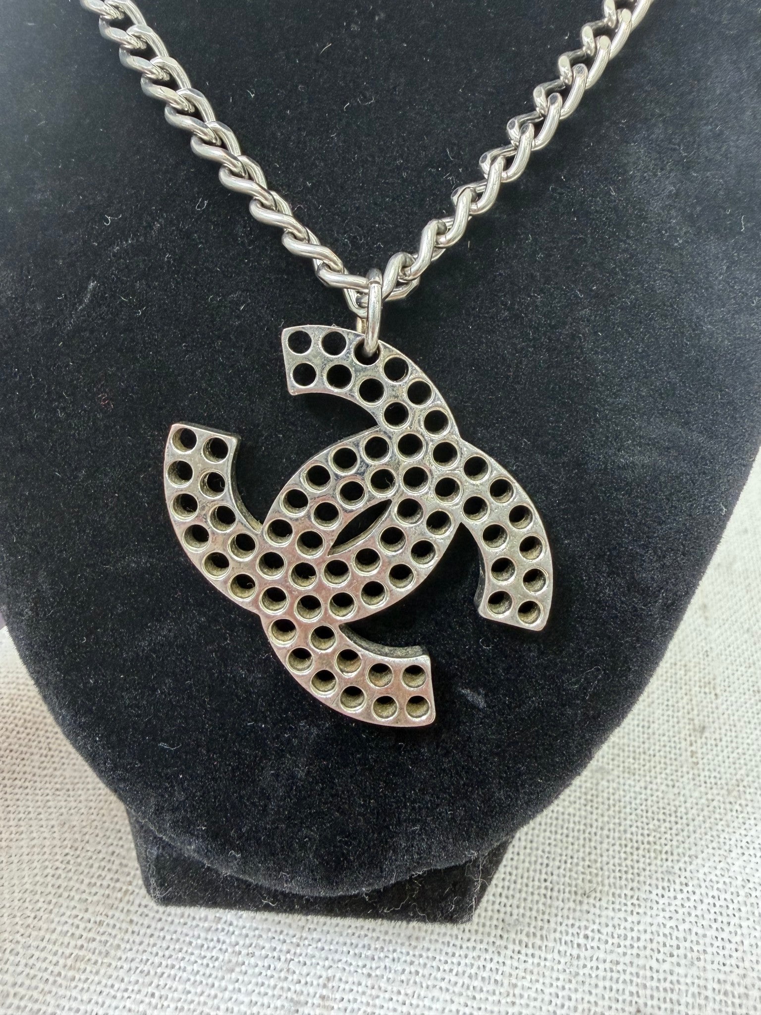 Chanel Silver necklace