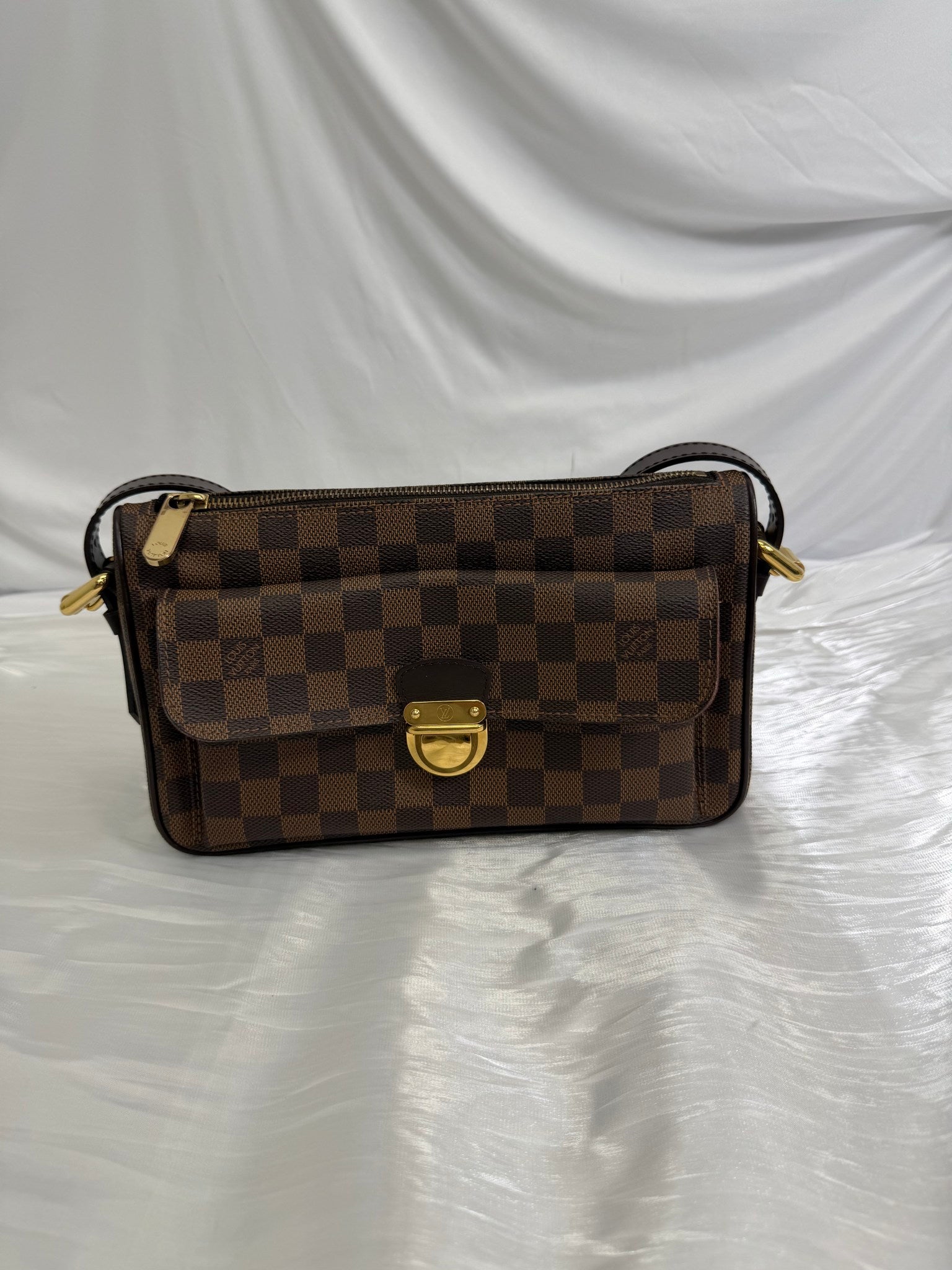 Louis Vuitton Damier Ebene Ravello GM Shoulder Bag