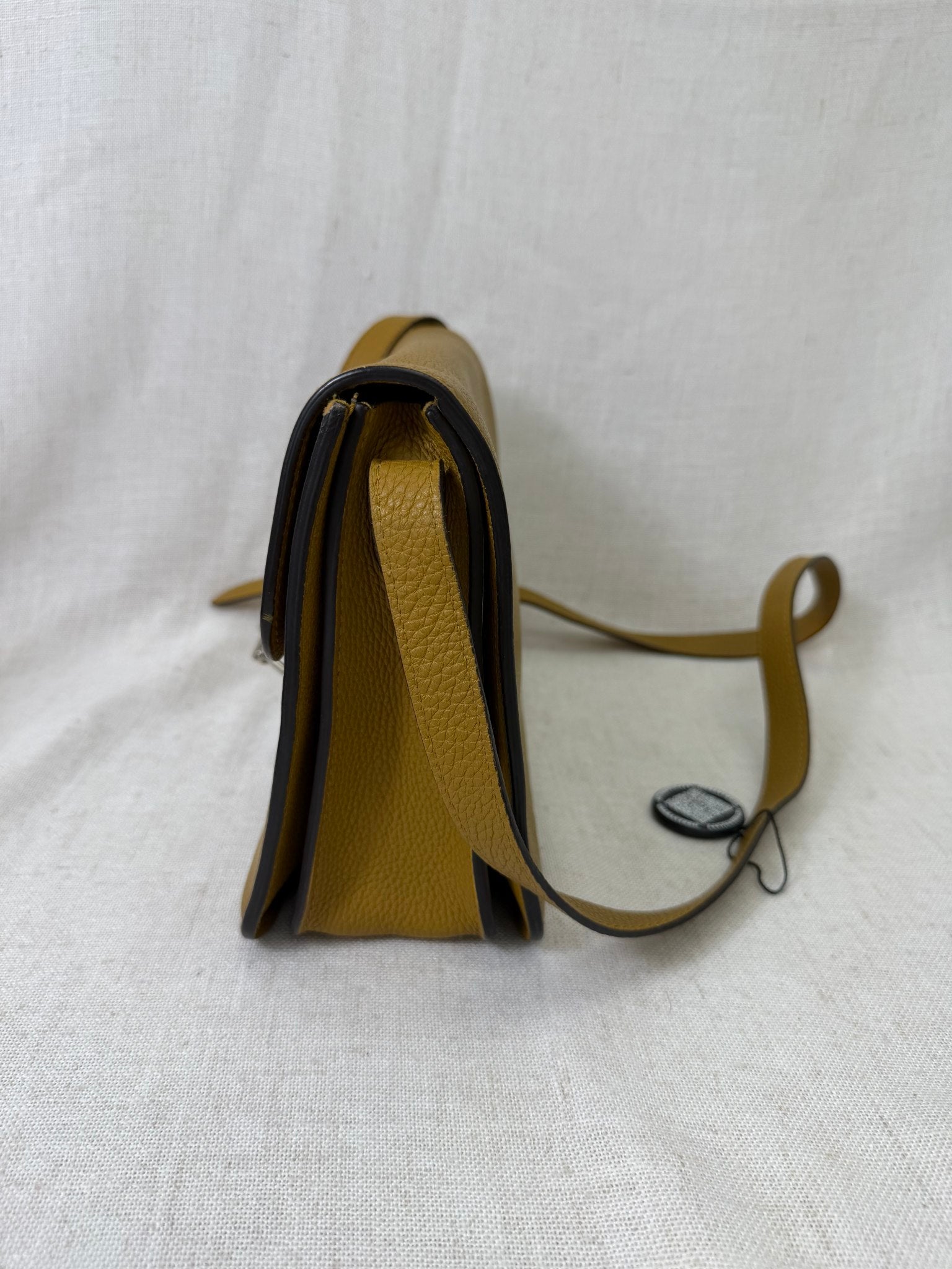 Gucci Mustard Yellow Leather Soft Jackie Crossbody Bag