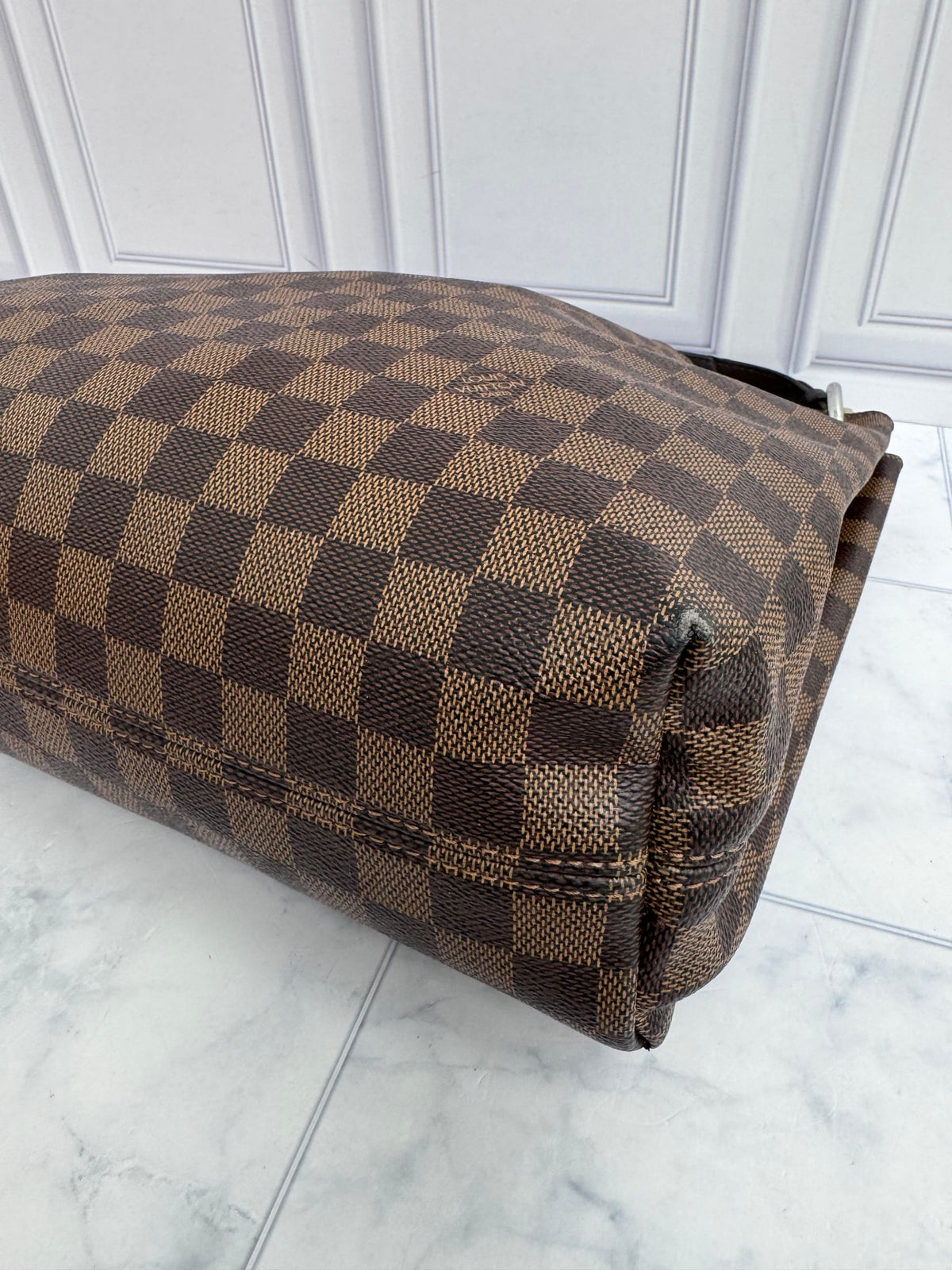 Louis Vuitton Damier Ebene Graceful Shoulder Bag PM
