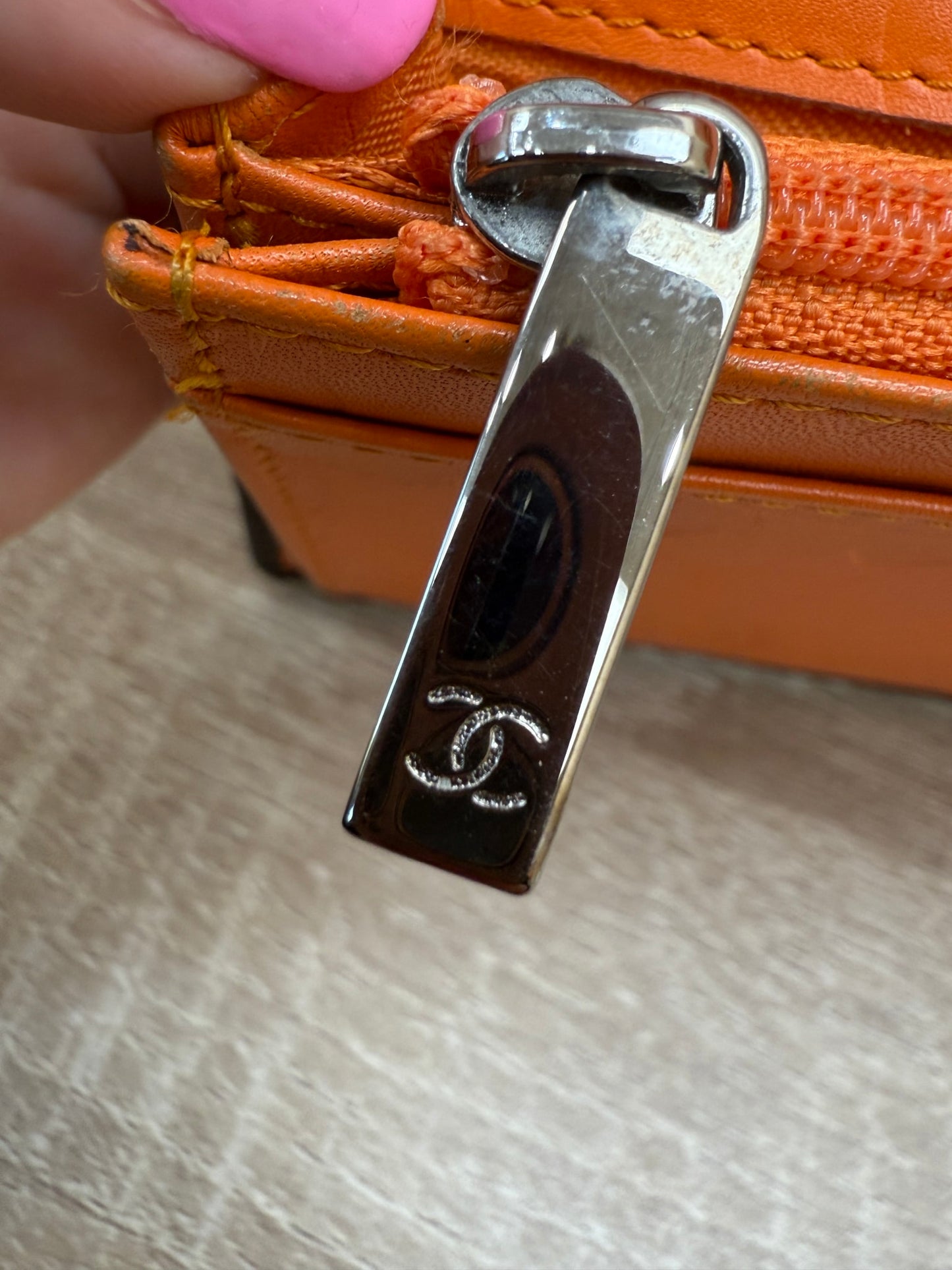 Chanel Brown Quilted Calfskin CC Long Wallet