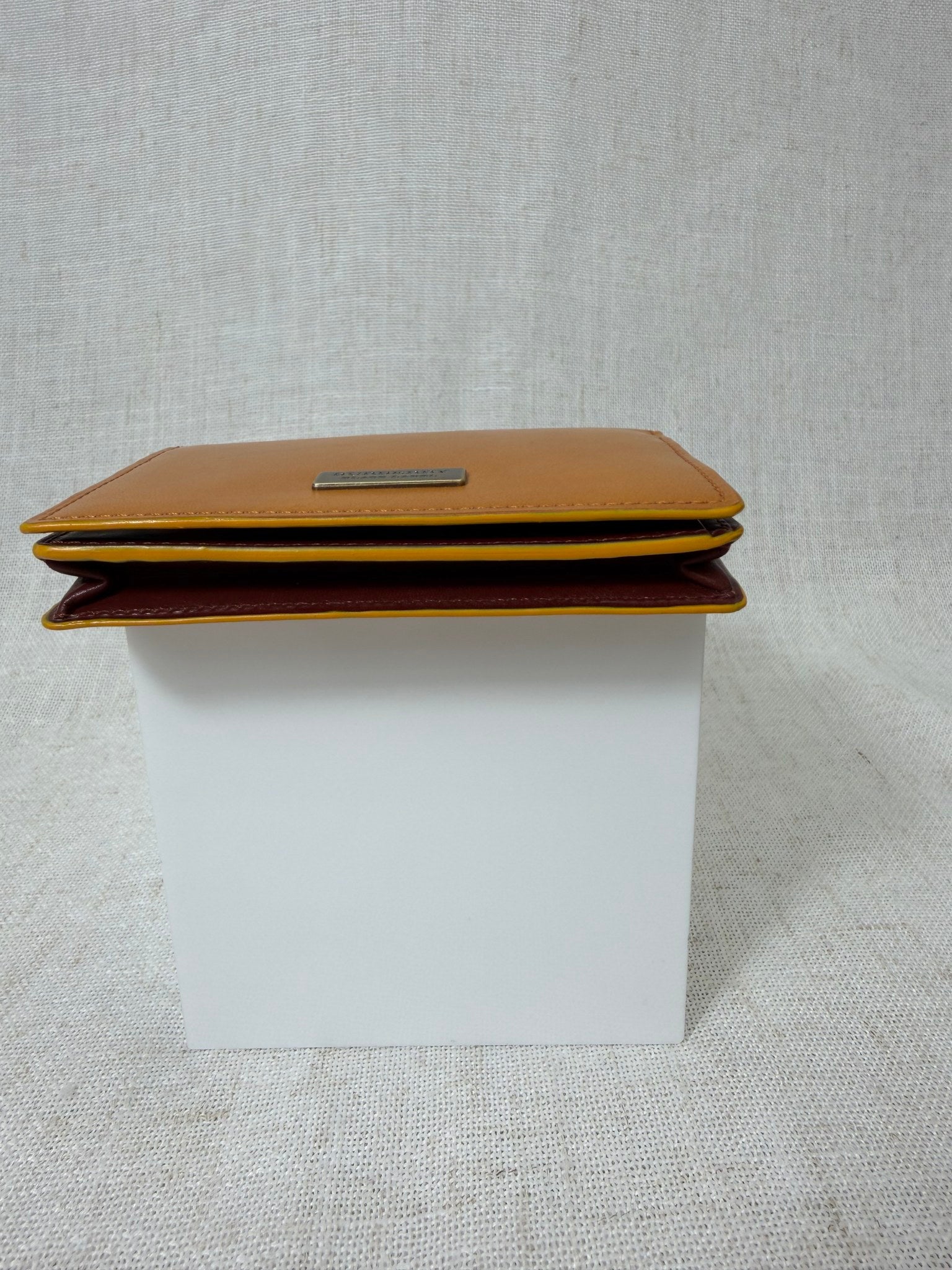 Burberry Mustard Leather Card Case