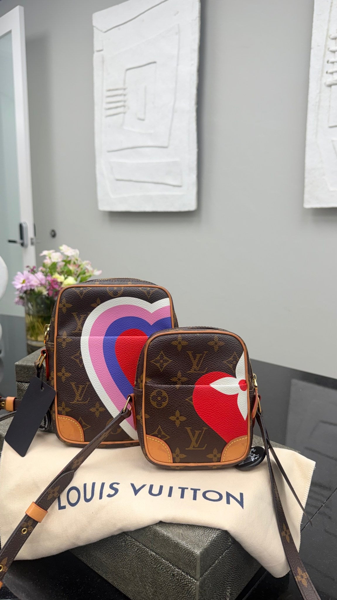 Louis Vuitton Monogram Game On Panama Set Shoulder Bag