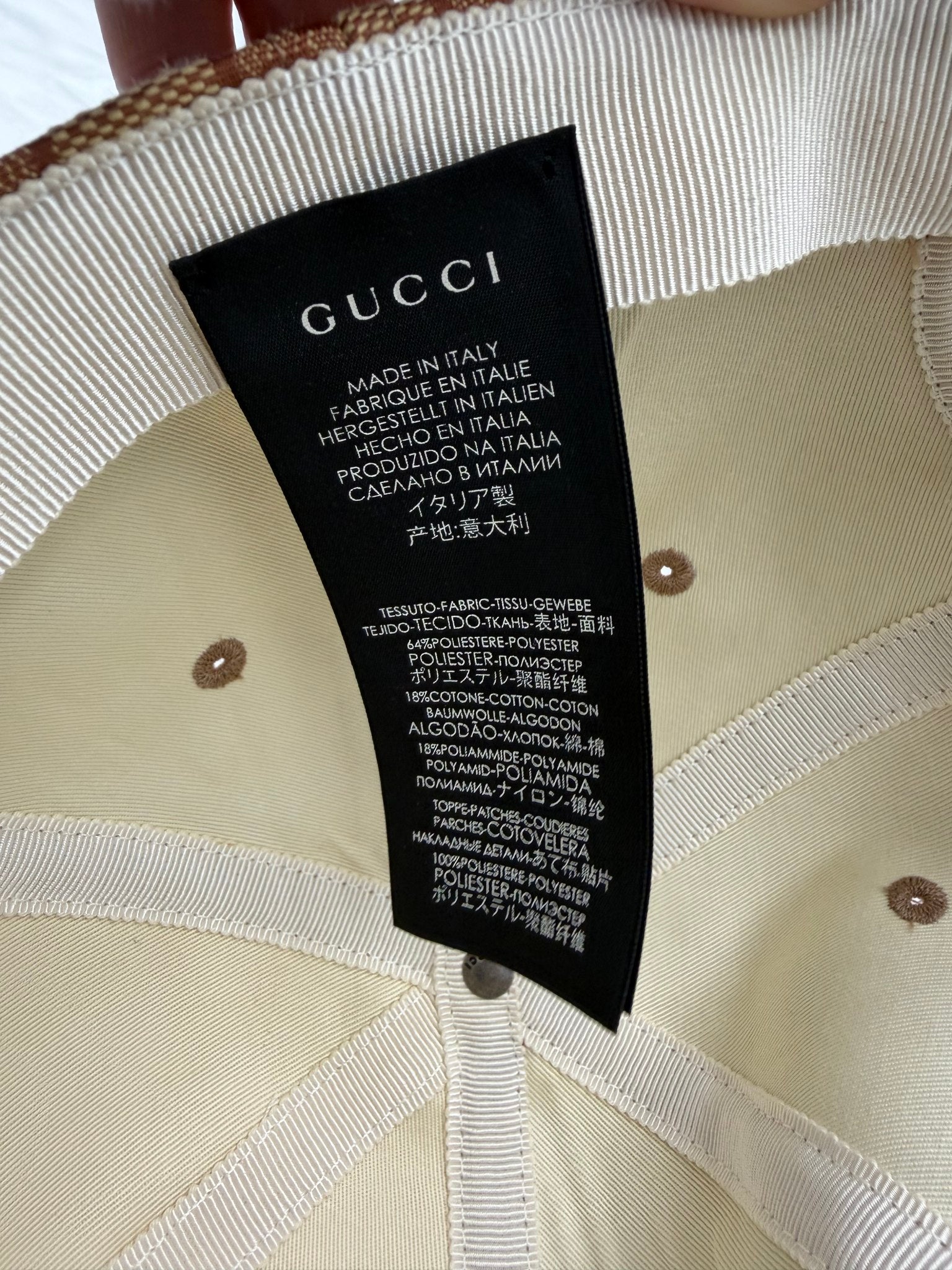 Gucci x LA Dodgers GG Canvas Baseball Cap