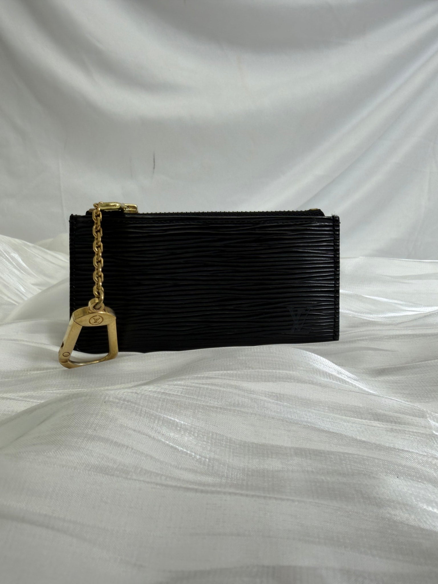Louis Vuitton Black Epi Key Cles