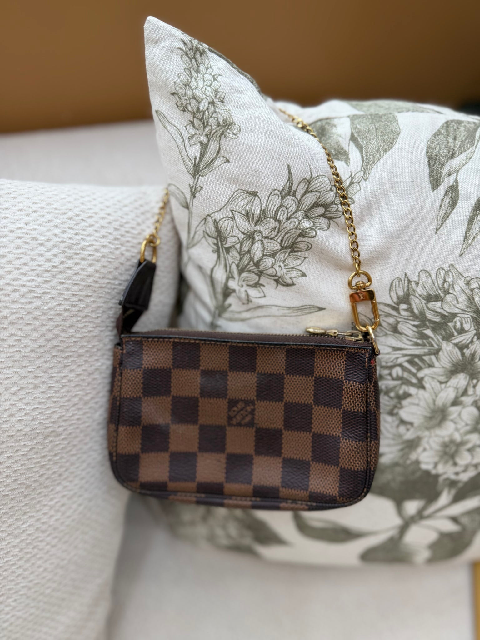 Louis Vuitton Damier Ebene Mini Pochette