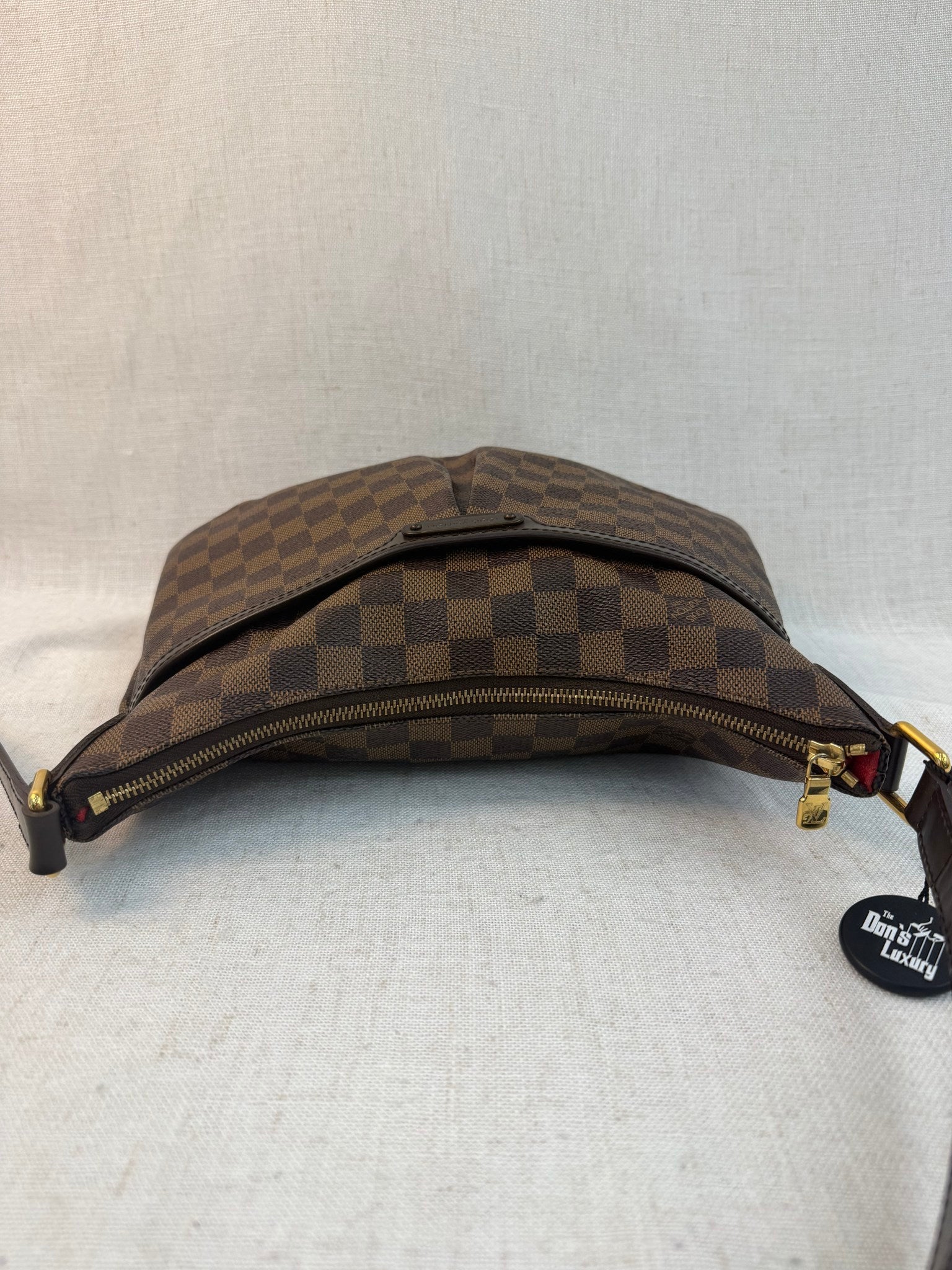 Louis Vuitton Damier Ebene Bloomsbury PM Crossbody Bag
