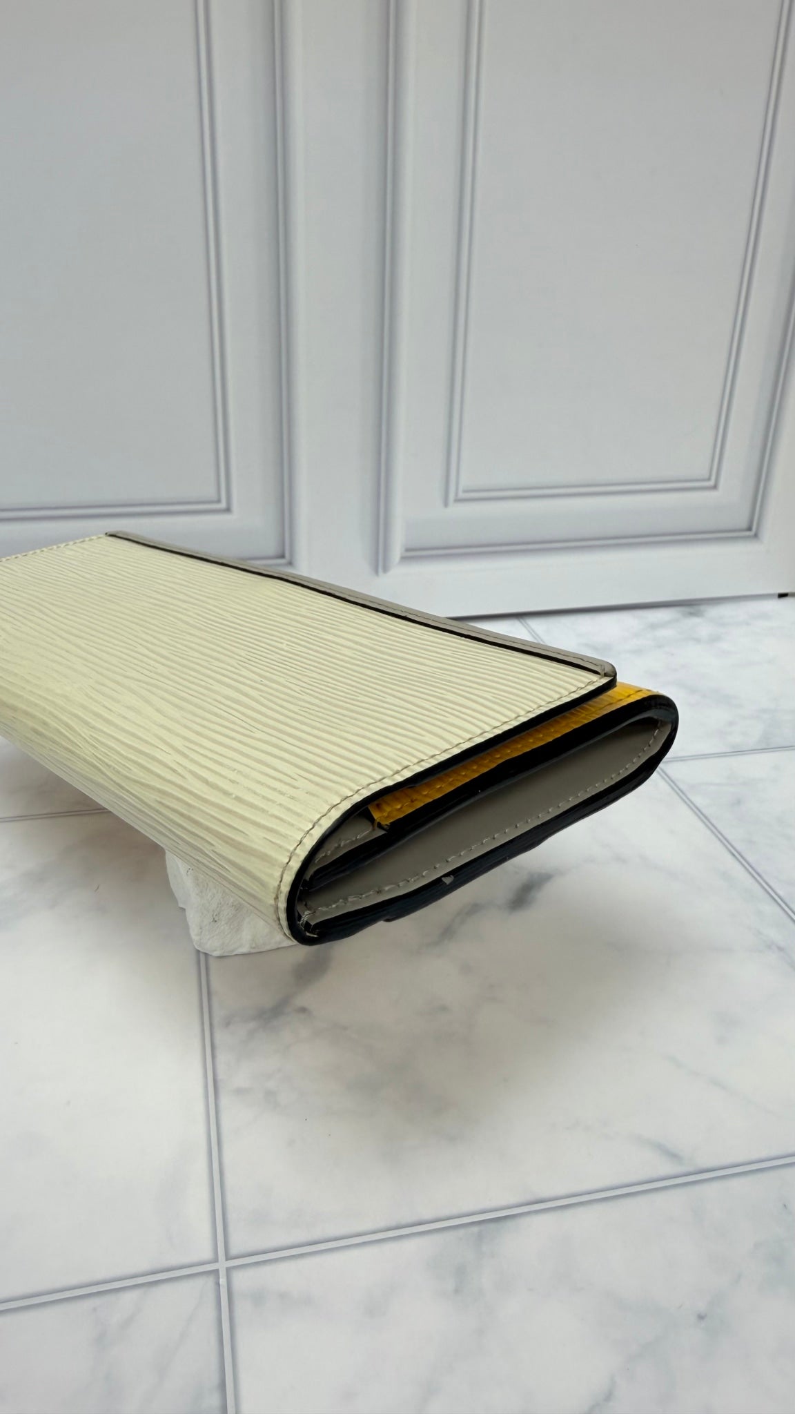 Louis Vuitton Tricolor Epi Leather Leather Flore Long Wallet