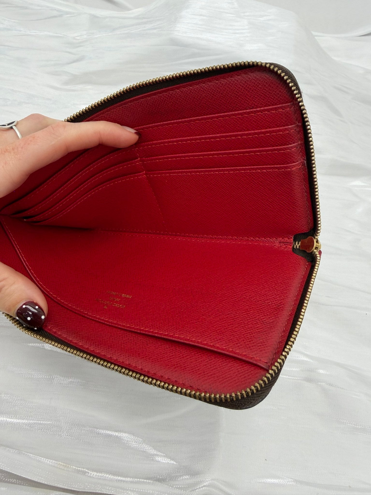 Louis Vuitton Damier Ebene Trunks L Zippy Wallet