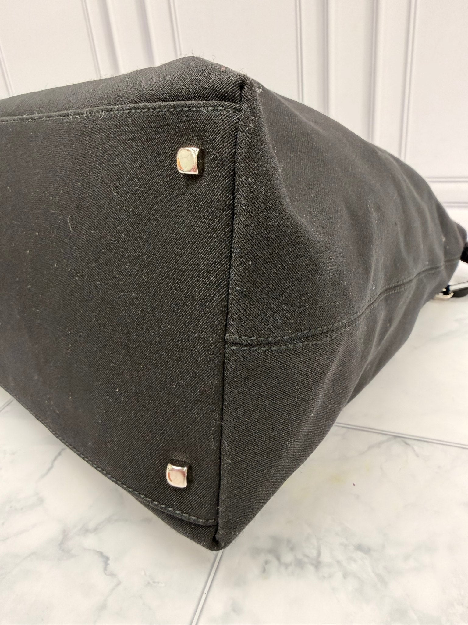 Salvatore Ferragamo Black Nylon Shoulder bag