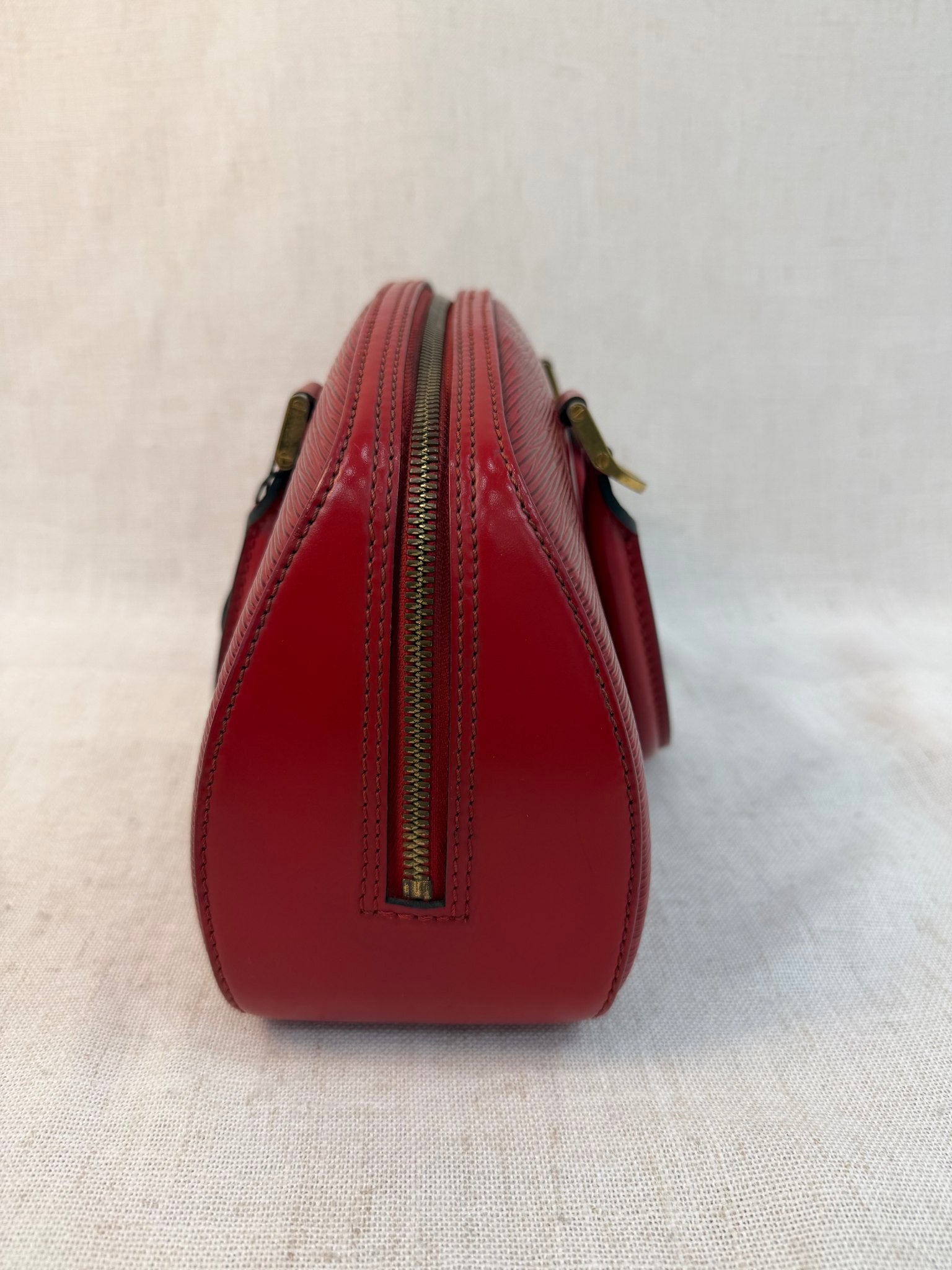 Louis Vuitton Red Epi Leather Jasmin Bag
