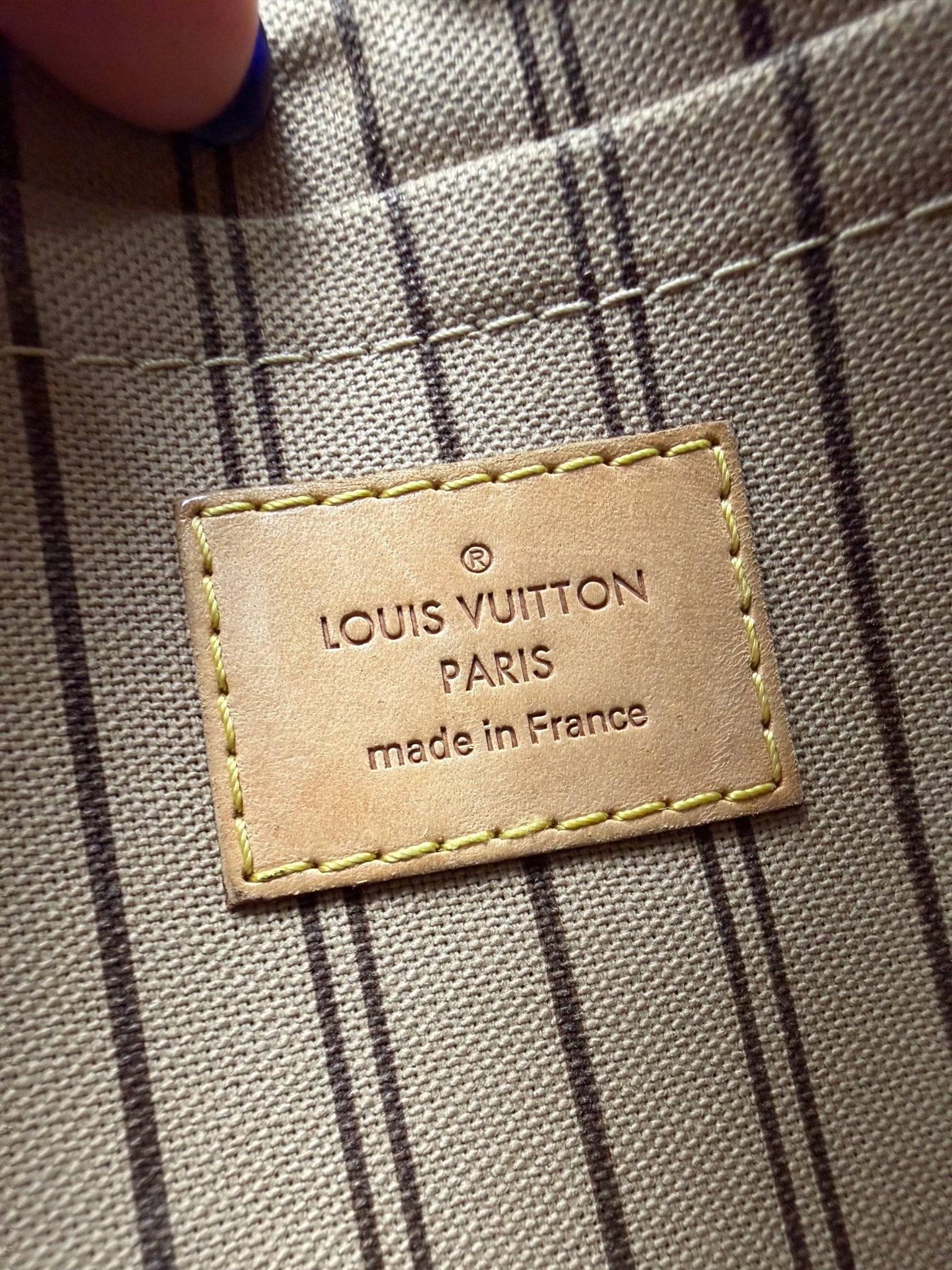 Louis Vuitton Monogram Neverfull Pouch