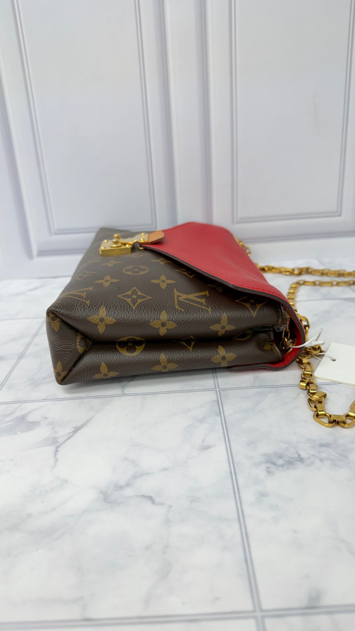 Louis Vuitton Monogram Pallas Chain Bag