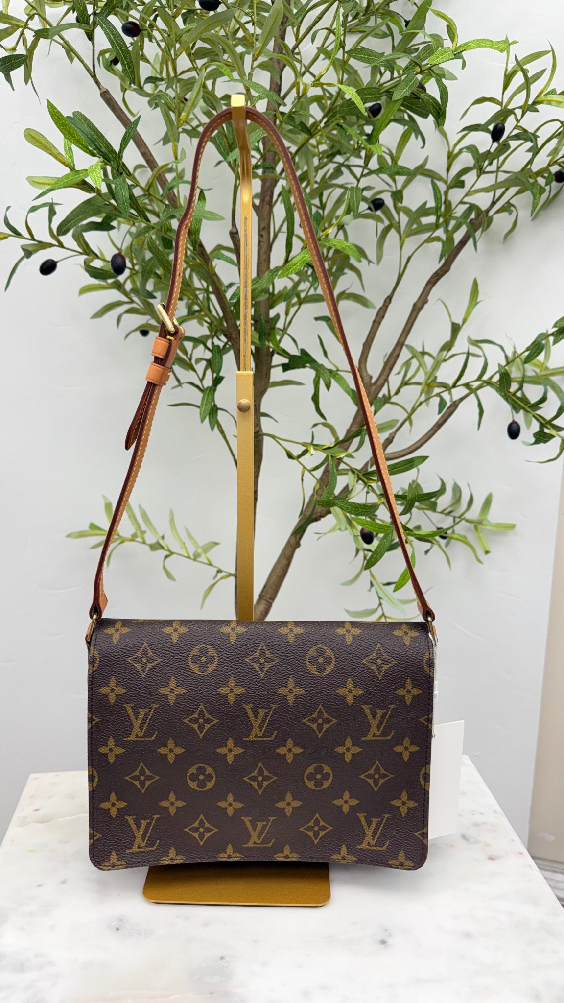 Louis Vuitton Monogram Musette Tango Short Strap Shoulder Bag