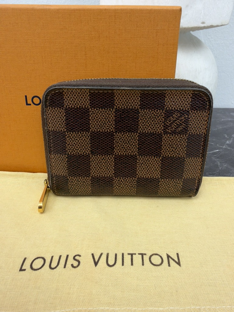 Louis Vuitton Damier Ebene Zippy Coin Purse