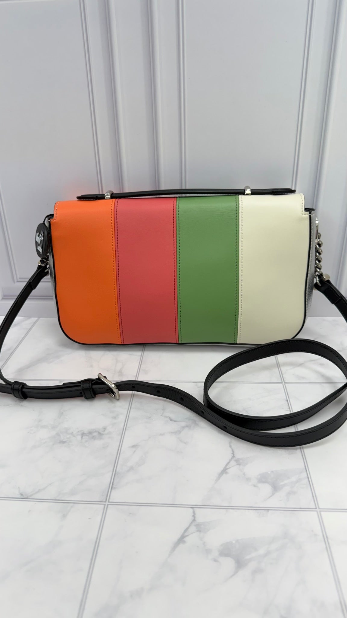 Gucci Multicolored Leather Petite GG Small Shoulder Bag