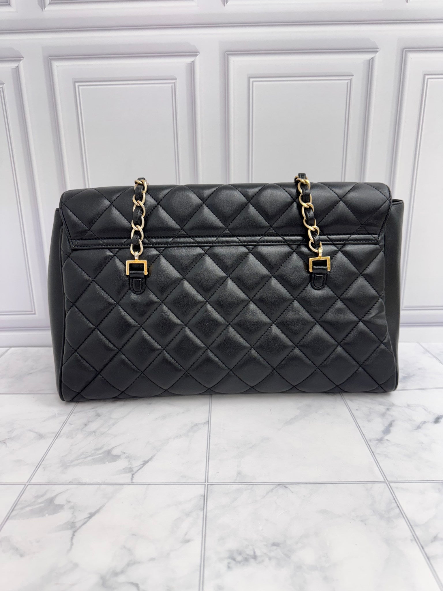 Chanel Quilted Lambskin Misia Camera Flap Bag