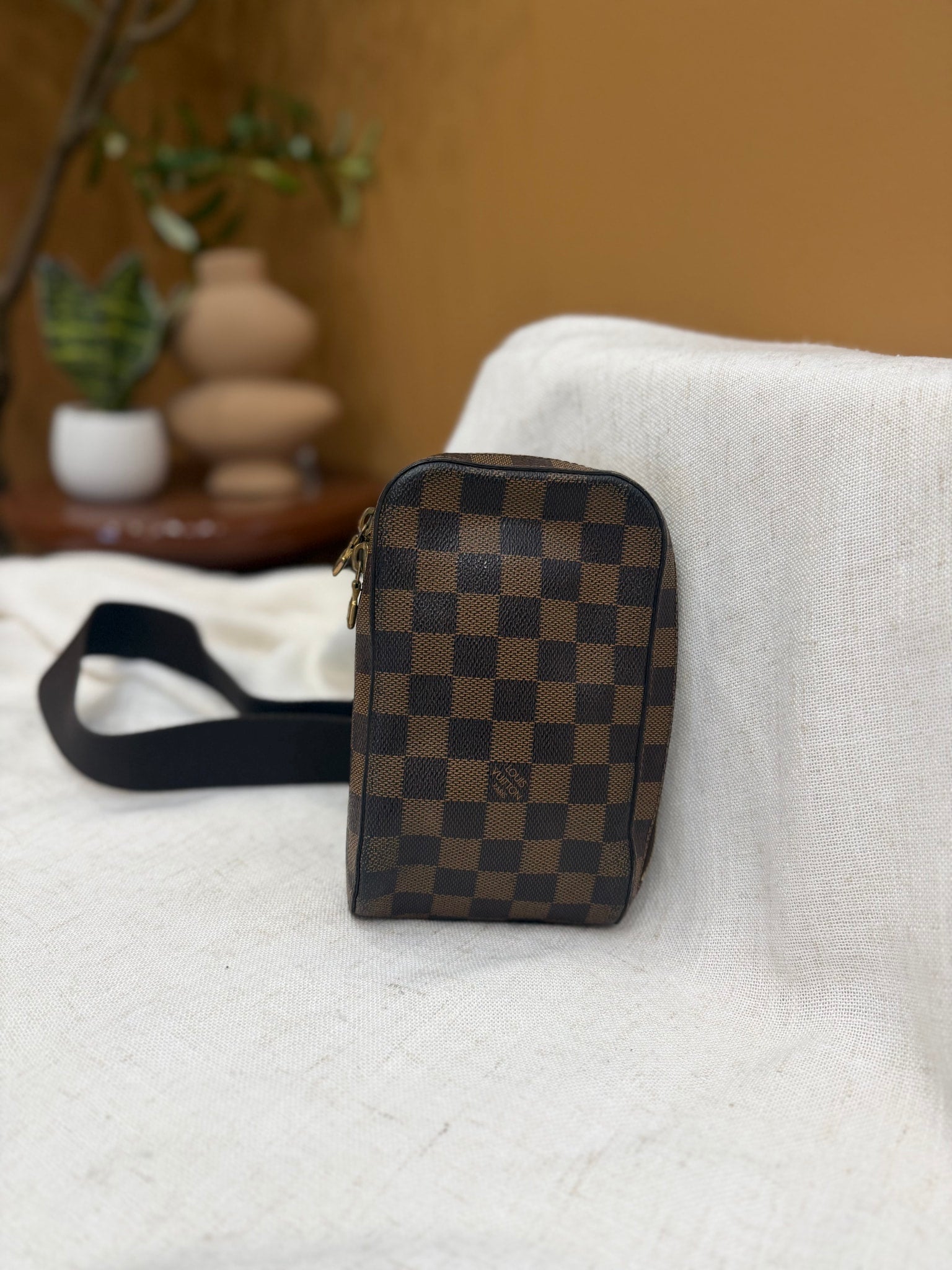 Louis Vuitton Damier Ebene Geronimos Sling Bag