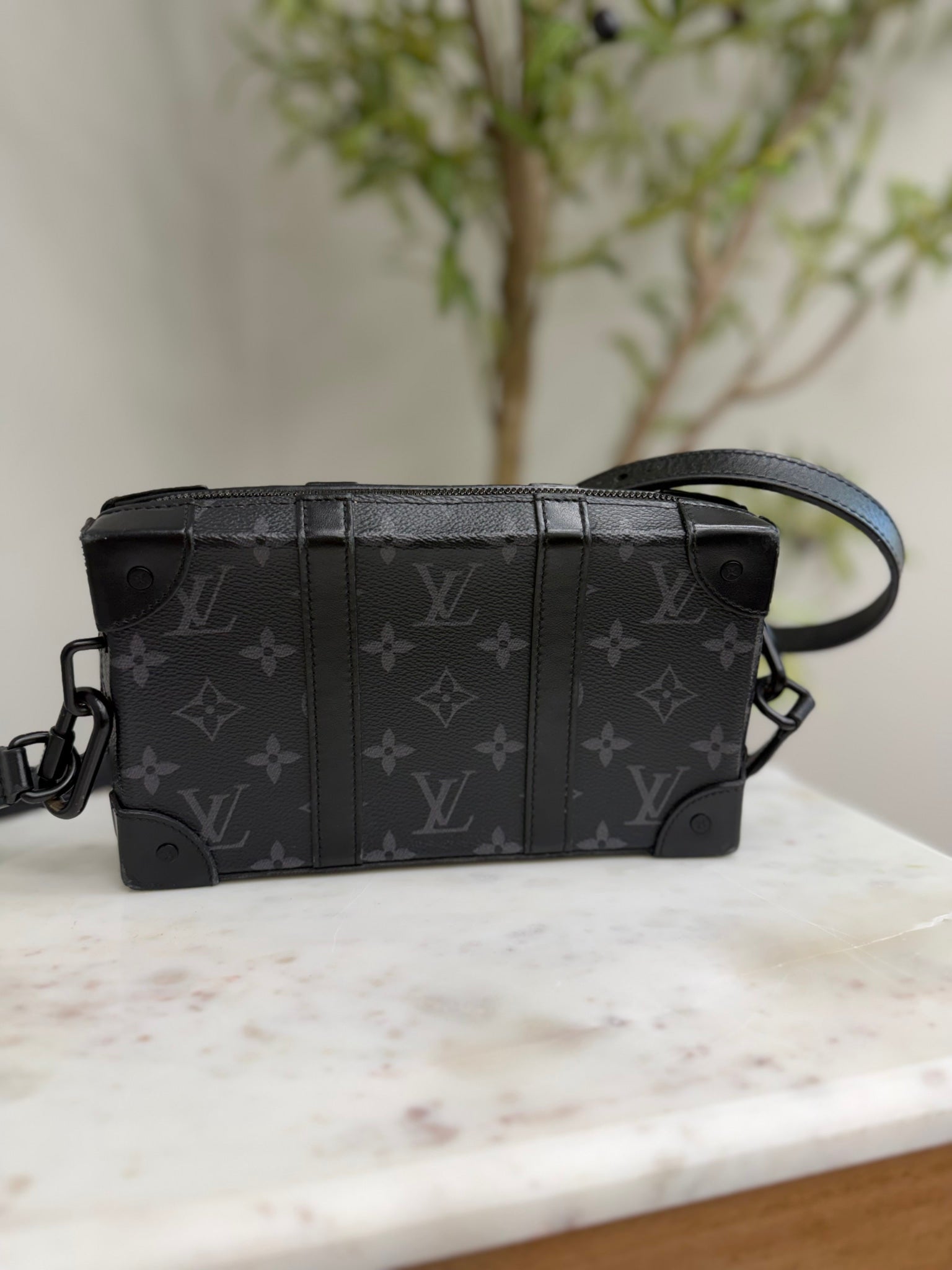 Louis Vuitton Monogram Eclipse Soft Trunk Bag