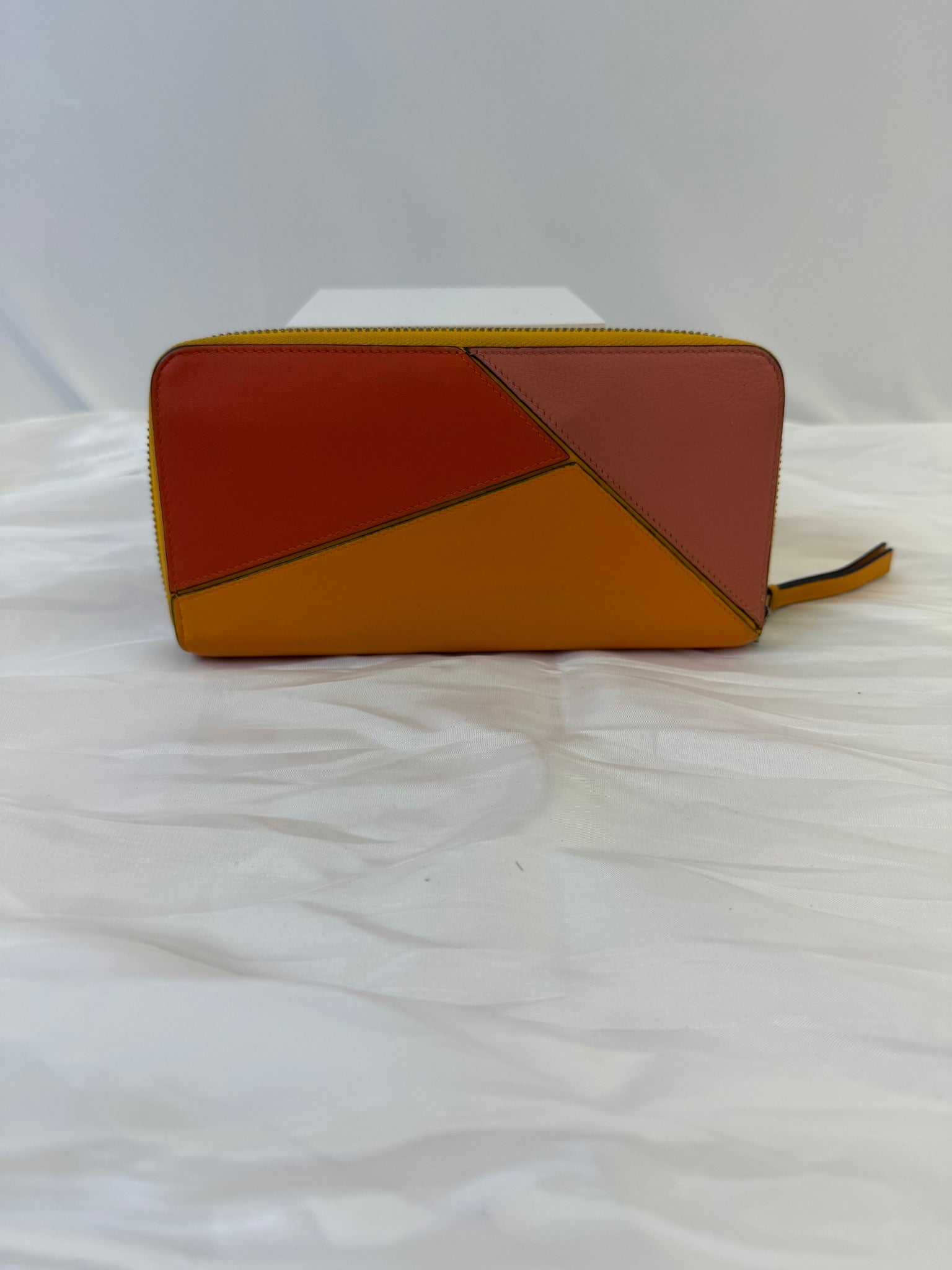 Loewe Tricolor Leather Long Zippy Wallet