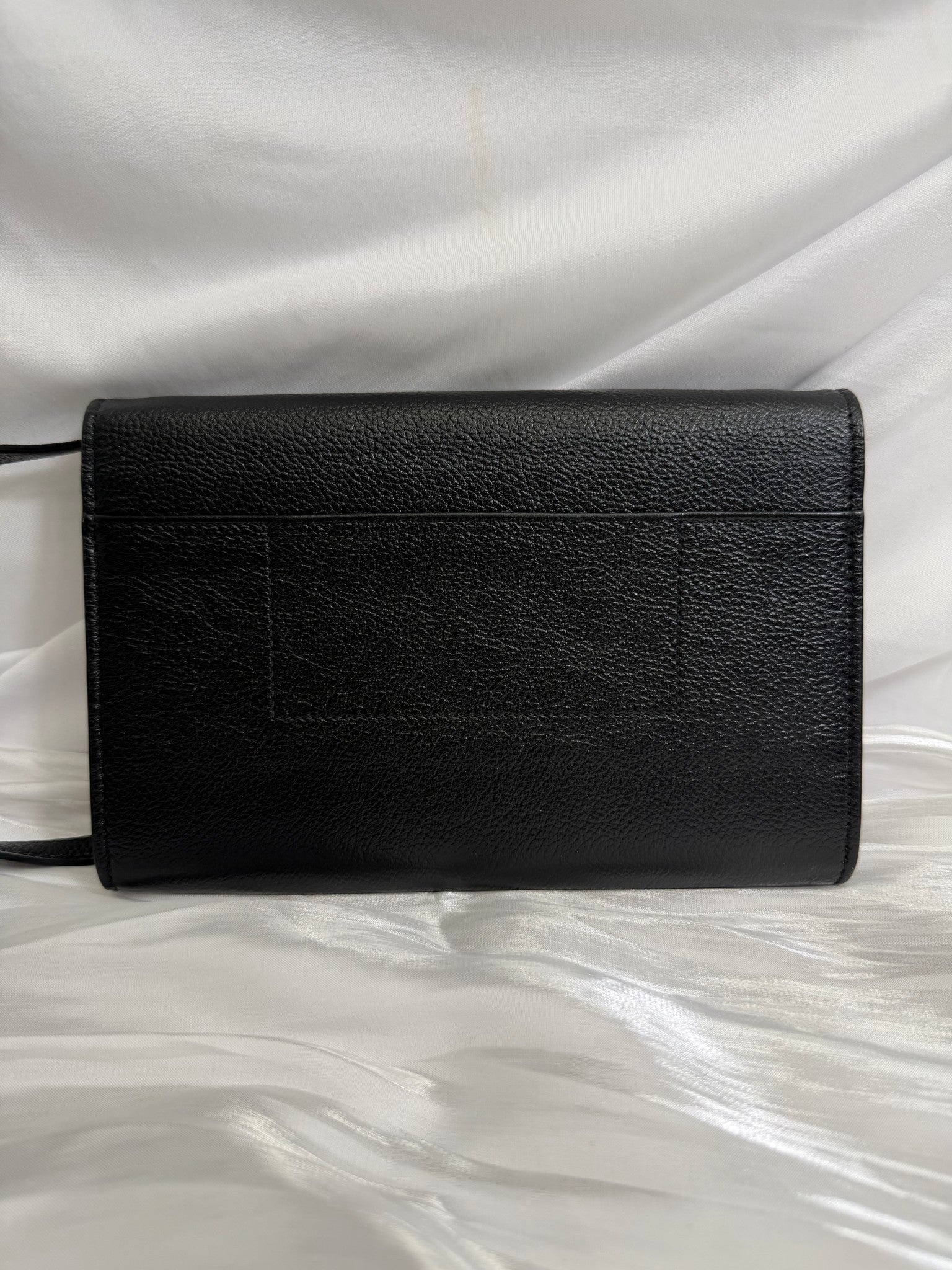 Balenciaga Black Grained Calfskin Crossbody