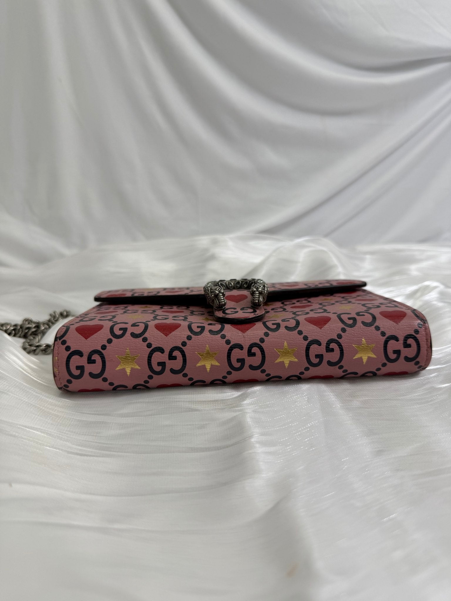 Gucci GG Valentines Day Limited Edition Dionysus Wallet On Chain