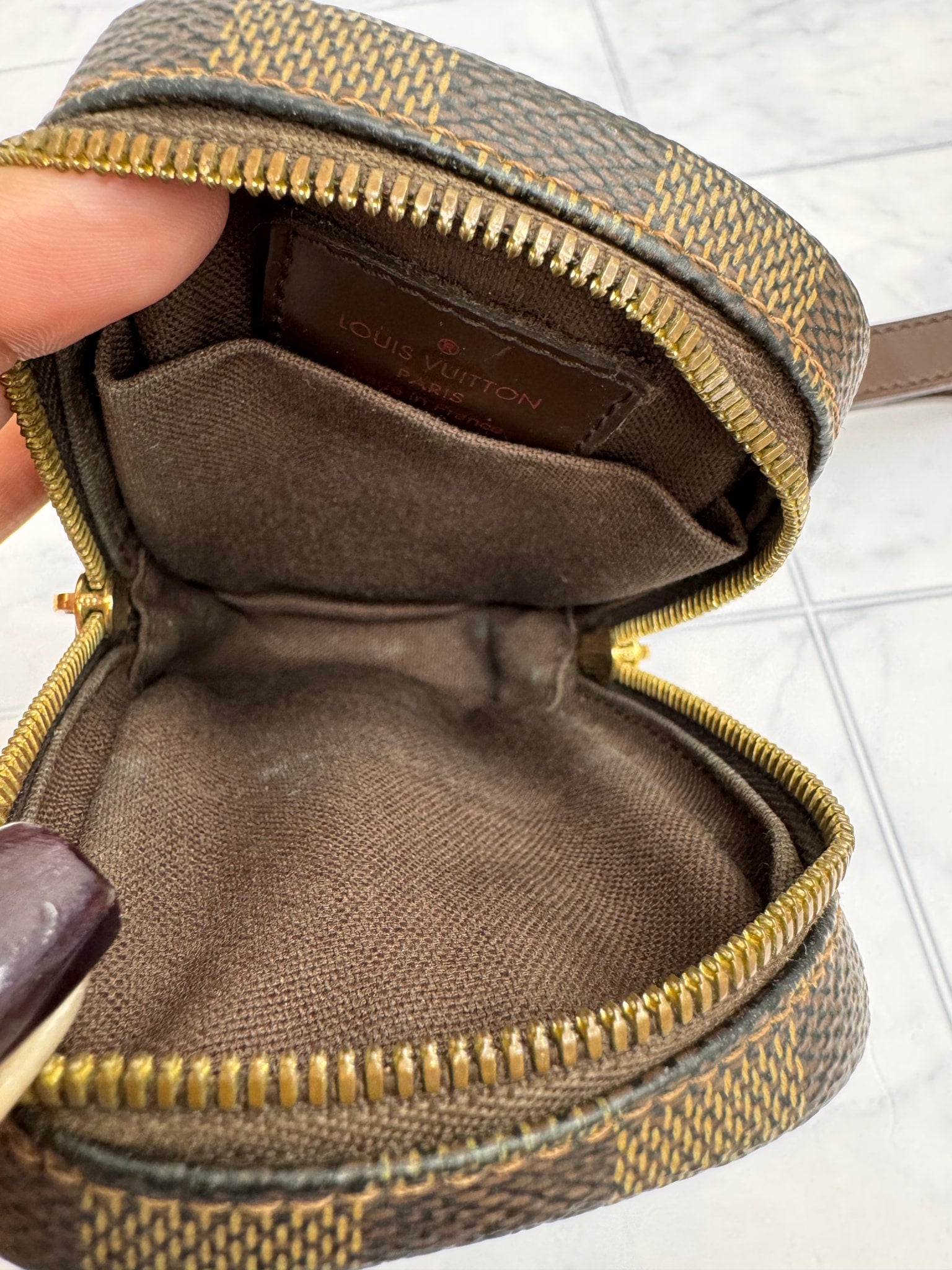 Louis Vuitton Damier Ebene Etui Okapi Bag PM