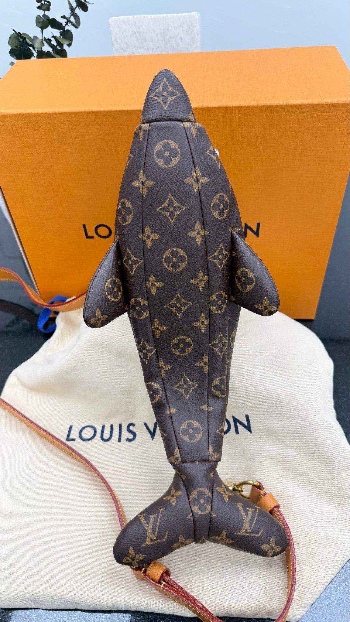 BRAND NEW- Louis Vuitton Monogram Dolphin Bag
