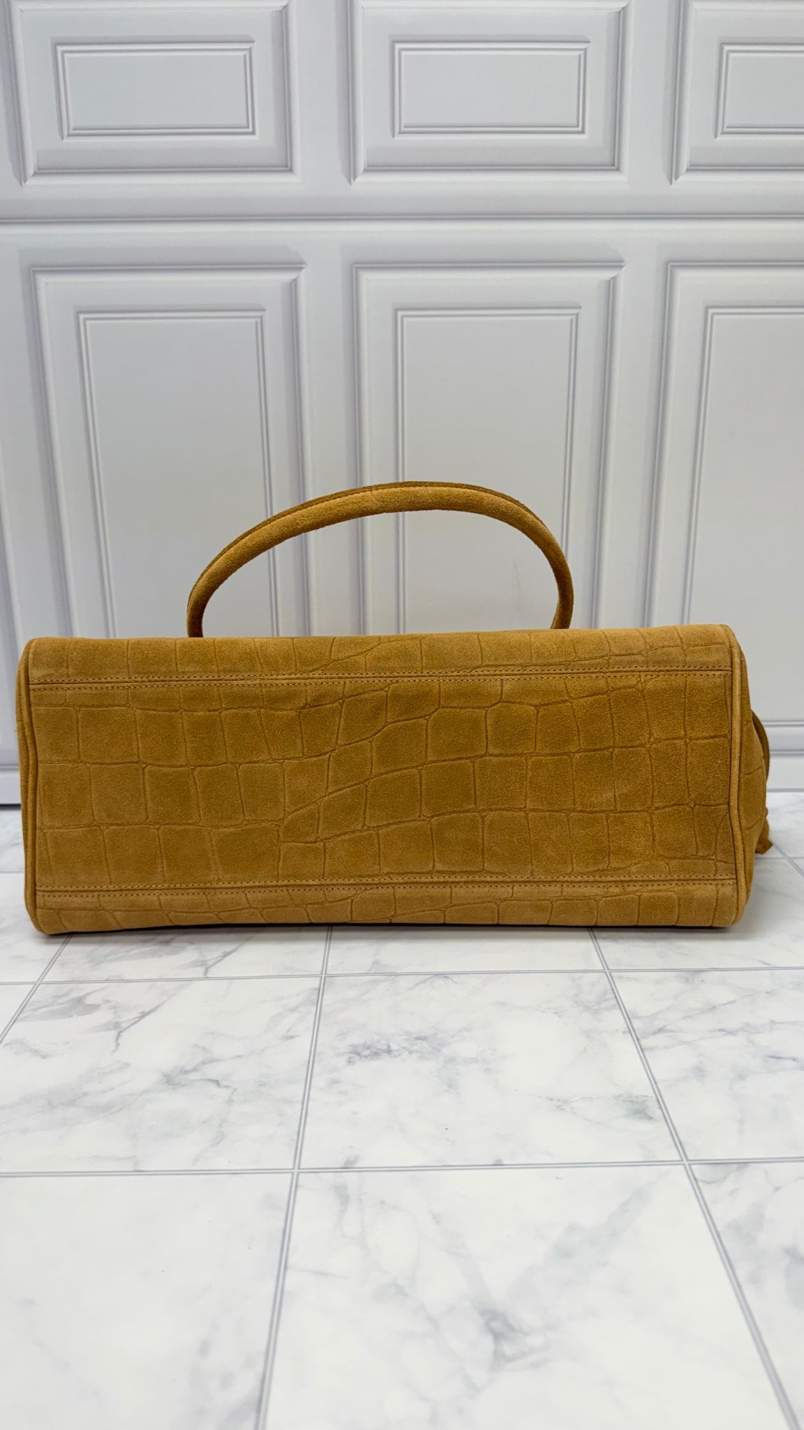 BRAND NEW - Jacquemus Camel Suede Leather Le Turismo Shoulder Bag