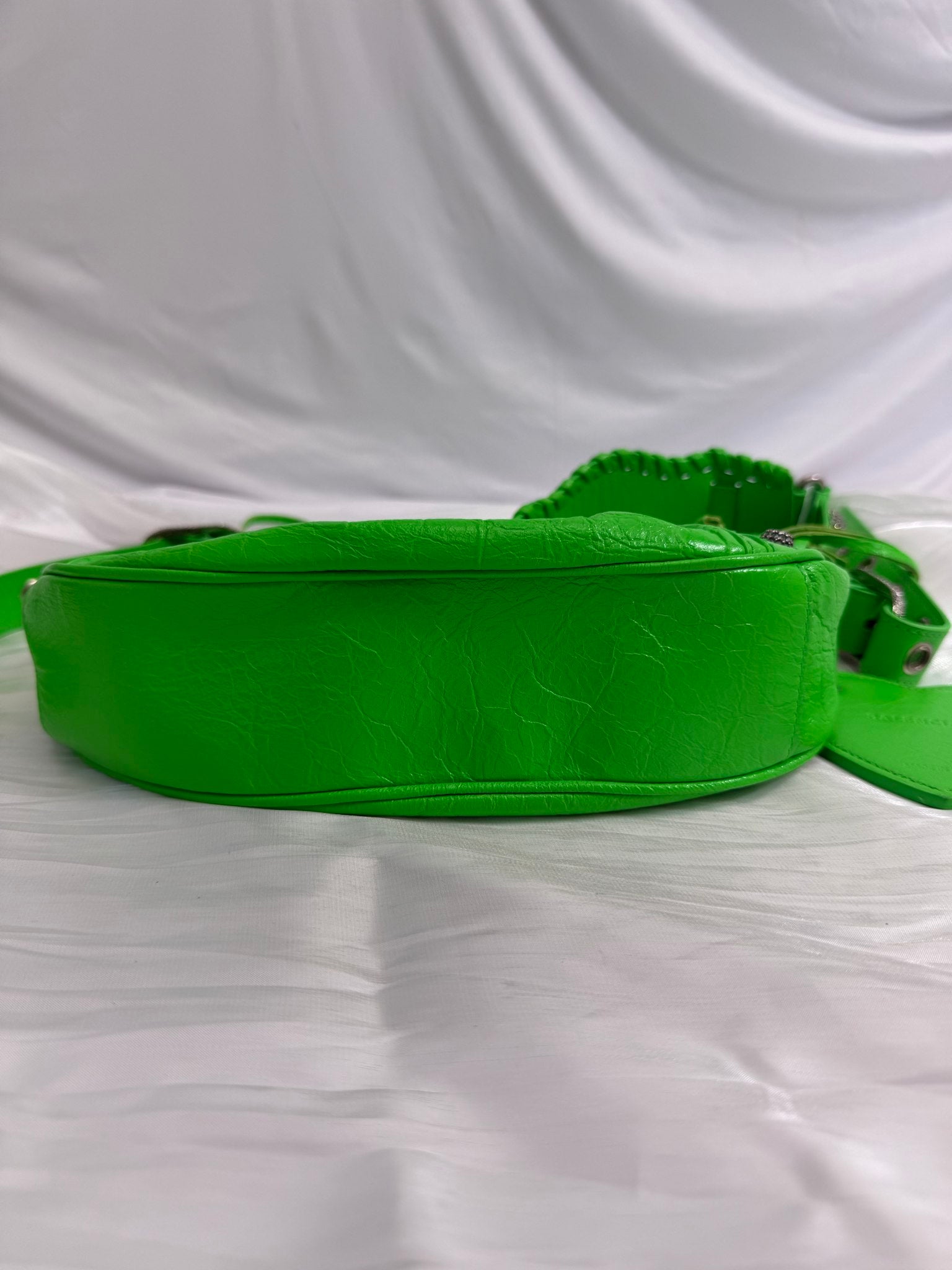 LIKE NEW Balenciaga Green Le Cagole Shoulder Bag