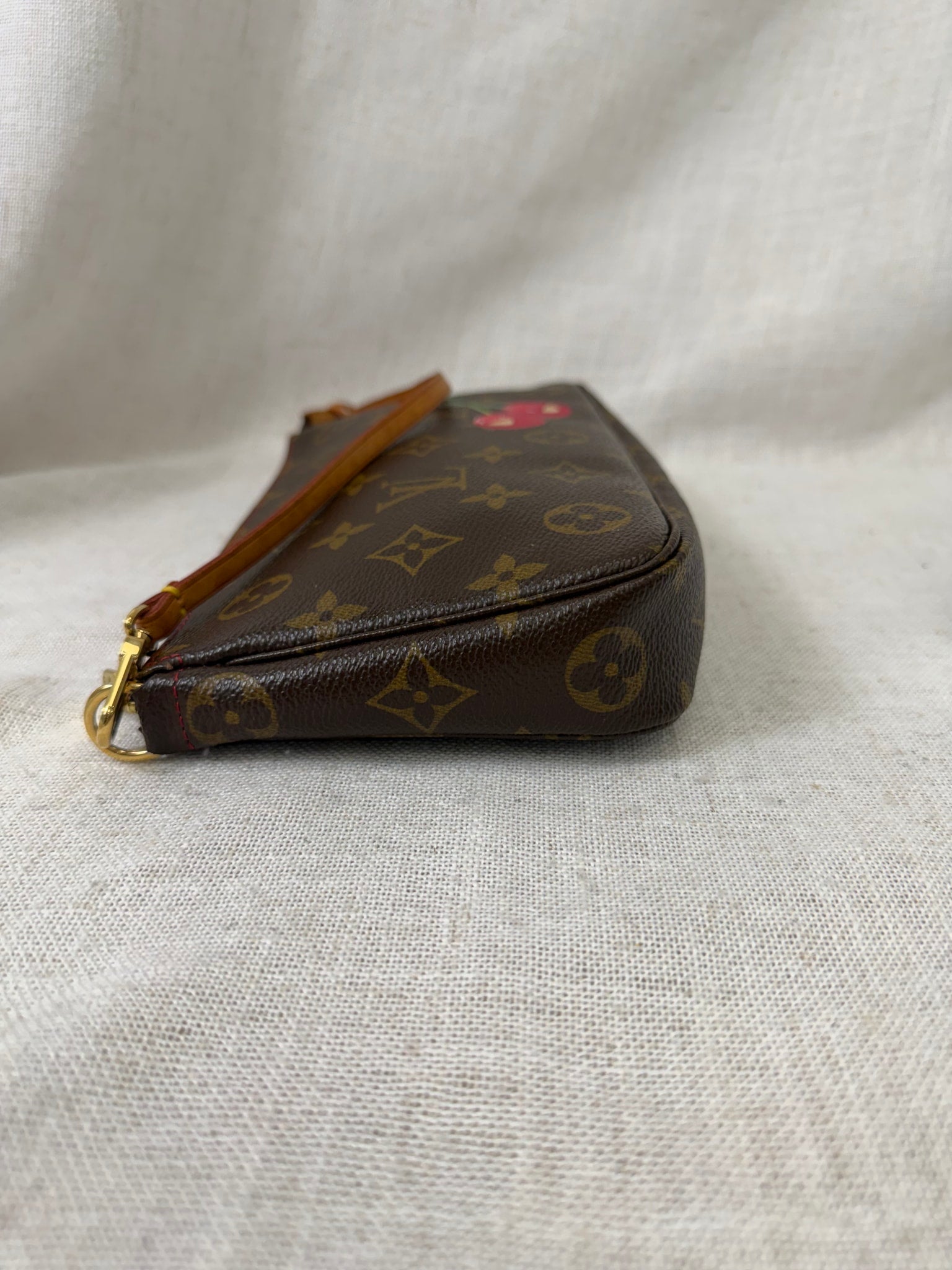 Louis Vuitton Monogram Cherries Pochette Handbag