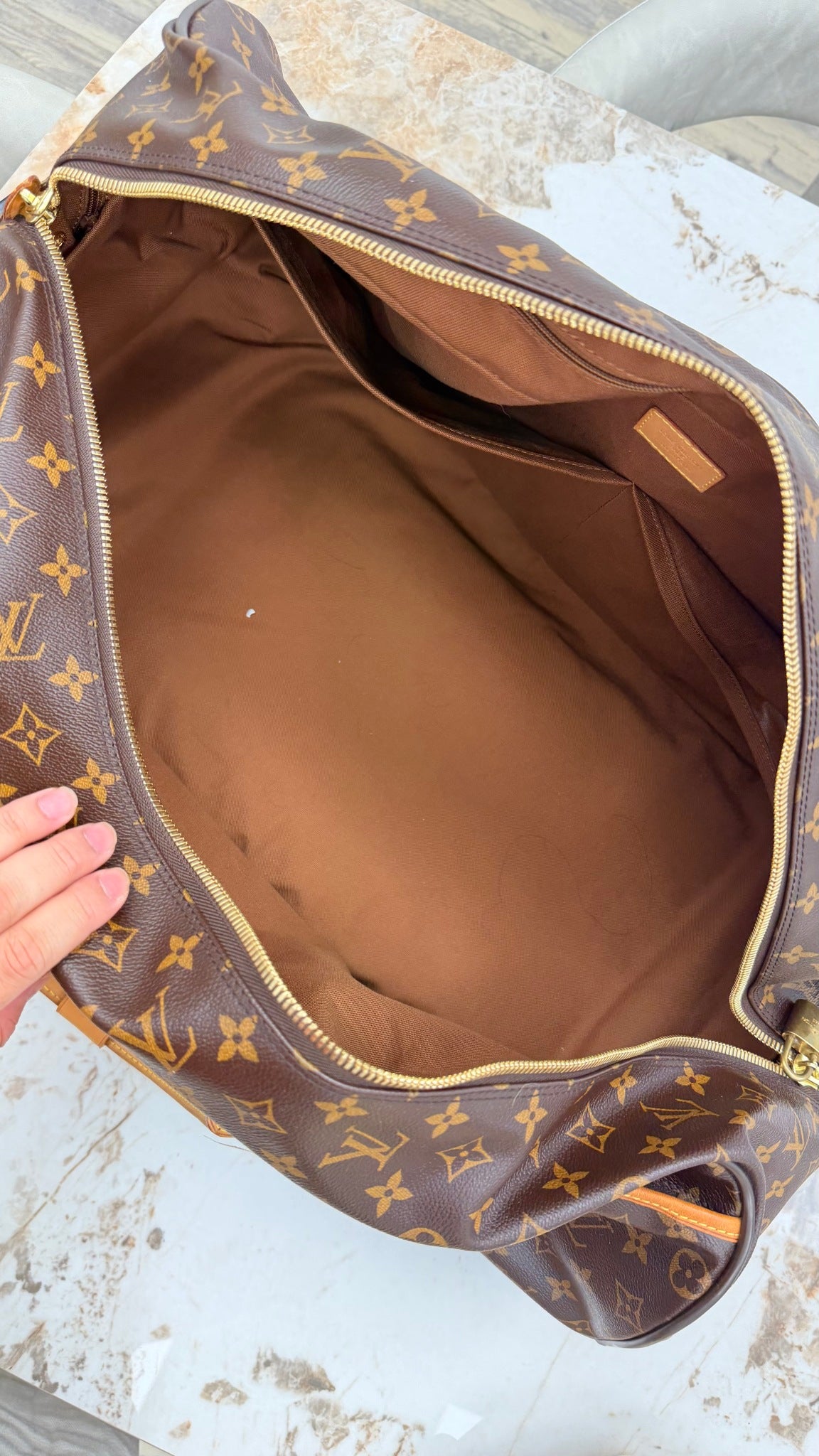 Louis Vuitton Monogram Eole Rolling Duffle Bag