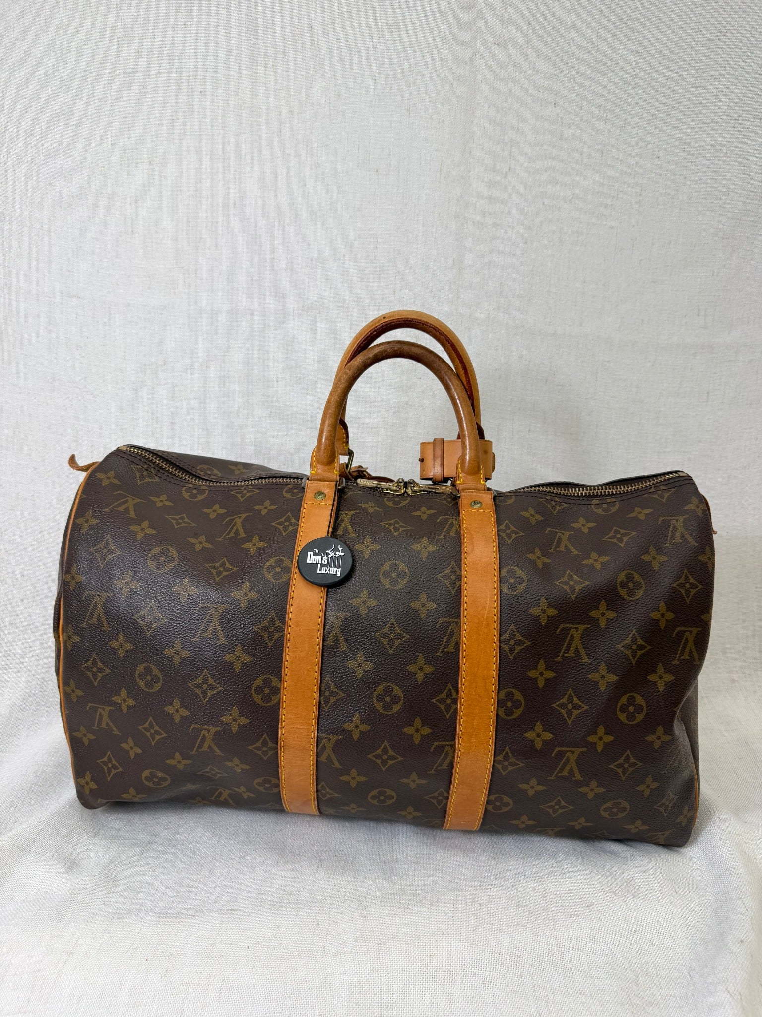 Louis Vuitton Monogram Canvas Keepall 45 Duffel Bag