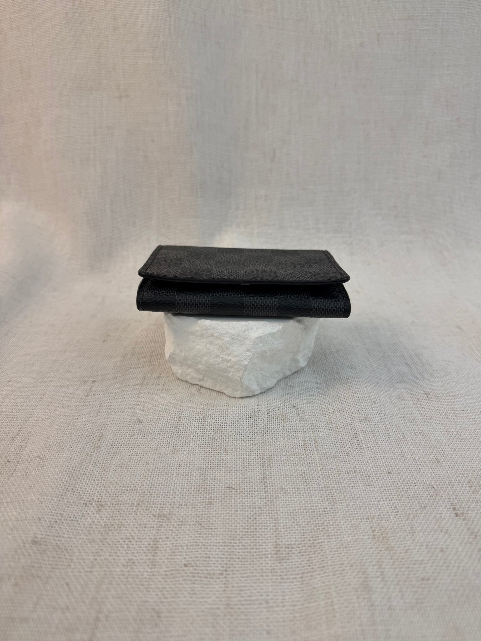 Louis Vuitton Damier Graphite Envelope Carte De Visite Card Case