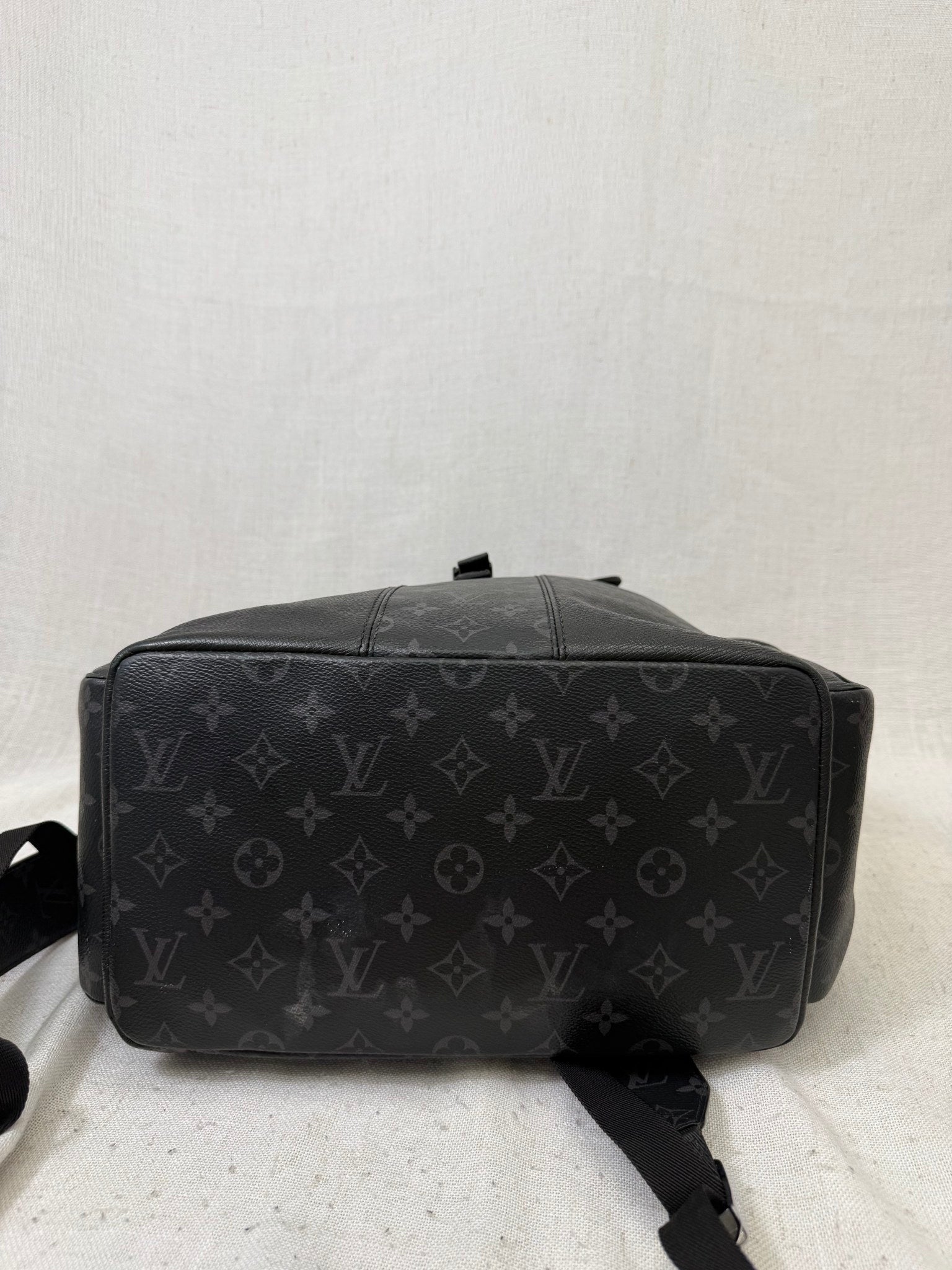 Louis Vuitton Black Taiga Leather Taigarama Backpack